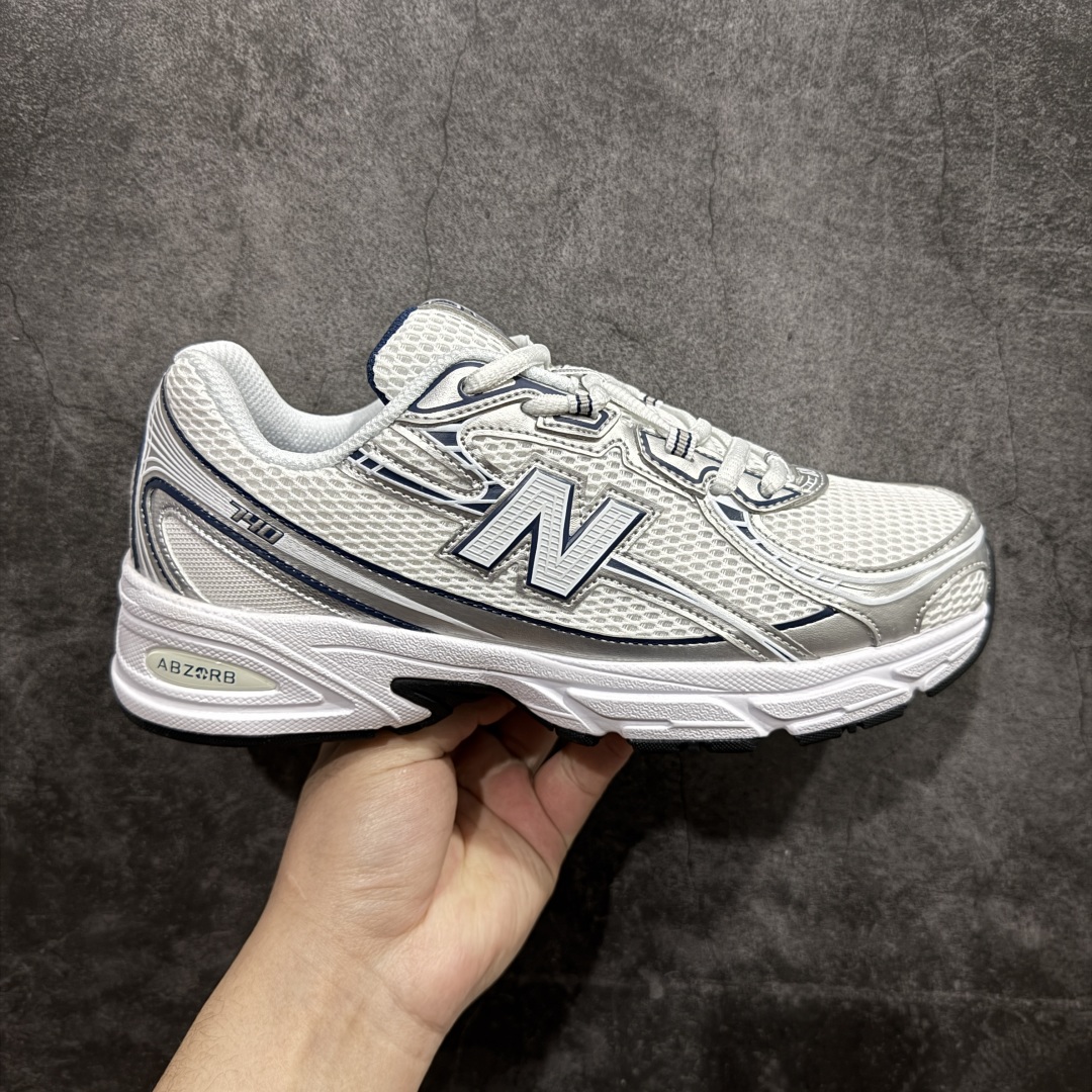 【公司级】New Balance NB740系列复古老爹风休闲运动慢跑鞋原盒 原吊牌 组合大底 1:1制作n此款鞋采用近几年比较流行的版型设计，外观时尚大气，鞋底采用耐磨的材质，穿上它，让您在平时生活和工作中都会感觉到舒适的体验。 货号：U740WN2 尺码：36 36.5 37.5 38 38.5 39 40 40.5 41 42 42.5 43 44 44.5 45 编码：FS240260-莆田鞋批发中心