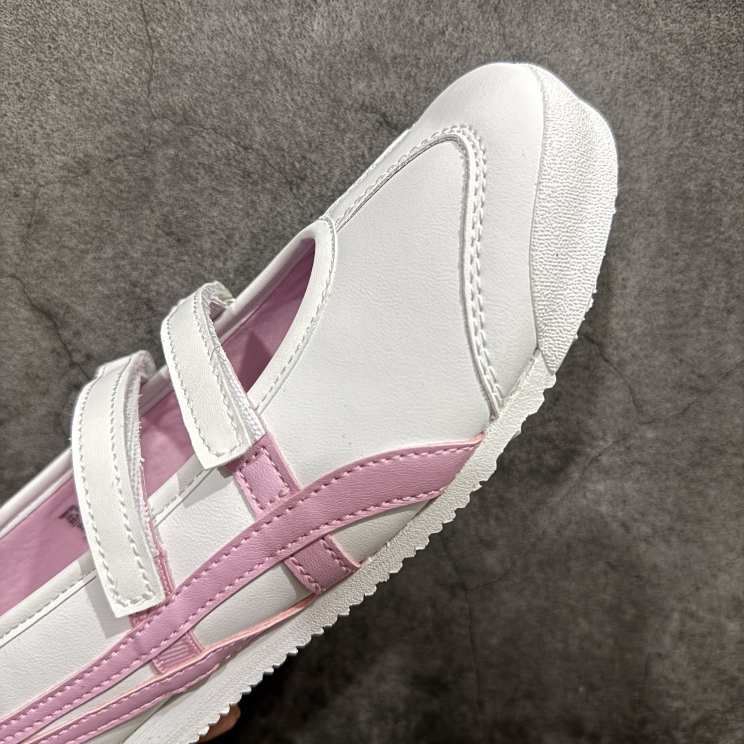 图片[6]-【神版】Patou x Onitsuka Tiger鬼塚虎 MEXICO 66nBALLERINA WHITE/COTTON CANDY 白粉色 货号：1183C379-101 尺码：36 36.5 37 38.5 39 40 40.5 41 编码：DZ200230-莆田鞋批发中心