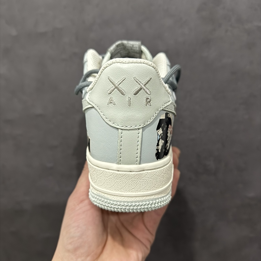 图片[4]-【公司级】Nike Air Force 1 Low 07 灰蓝绑带涂鸦n原楦头原纸板 打造纯正低帮空军版型 专注外贸渠道 全掌内置蜂窝气垫原盒配件 原厂中底钢印、拉帮完美官方货号：KS6896 222 Size：36 36.5 37.5 38 38.5 39 40 40.5 41 42 42.5 43 44 44.5 45 编码：HXS310320-莆田鞋批发中心