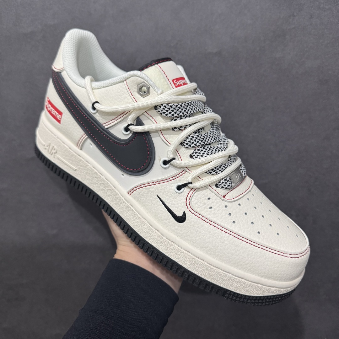 图片[3]-【公司级】Nk Air Force 1\’07 Low Sup联名–米红线抽绳 空军一号低帮休闲板鞋 SJ1198-104rn#原楦头原纸板 原装鞋盒 定制五金配件 内置全掌气垫 原厂鞋底 r 尺码：36 36.5 37.5 38 38.5 39 40 40.5 41 42 42.5 43 44 44.5 45  编码：HX310320-莆田鞋批发中心