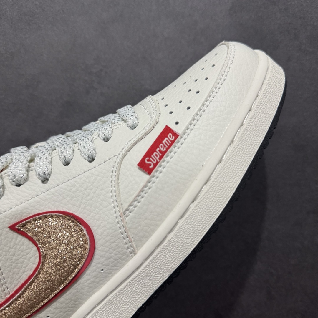 图片[5]-【公司级】Nike Court Vision Low x Stussy x Supreme 白红满天星n休闲运动板鞋 纯原版本n低帮百搭透气休闲运动板鞋，经典耐用的设计n兼顾舒适脚感和出众风范，演绎匠心之作n结构性的支撑贴合感结合复古篮球设计，塑就场外全明星风范官方货号: FD5188 126n码数：36 36.5 37.5 38 38.5 39 40 40.5 41 42 42.5 43 44 44.5 45 编码：CC260280-莆田鞋批发中心