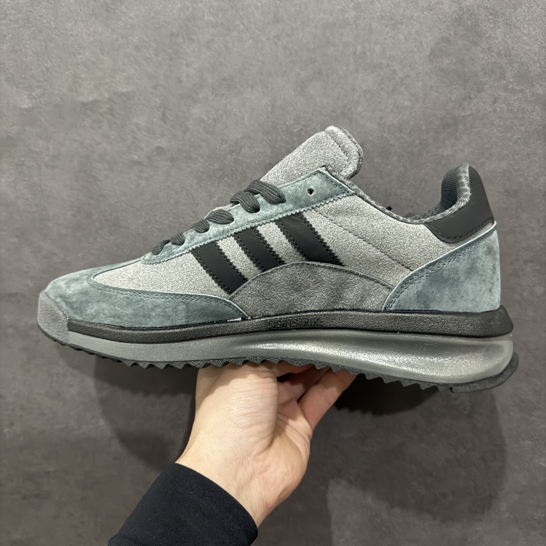 图片[2]-【公司级】Adidas originals SL 72 RTNr超轻便透气复古慢跑鞋rn鞋头的设计饱满圆润 r鞋面是翻毛皮和尼龙材质结合 上脚舒适柔软r橡胶大底非常耐磨防滑 包裹性很好 整体纤长r 货号：JH5091r 尺码：36 36.5 37.5 38 38.5 39 40 40.5 41 42 42.5 43 44 44.5 45 编码：WE200210-莆田鞋批发中心