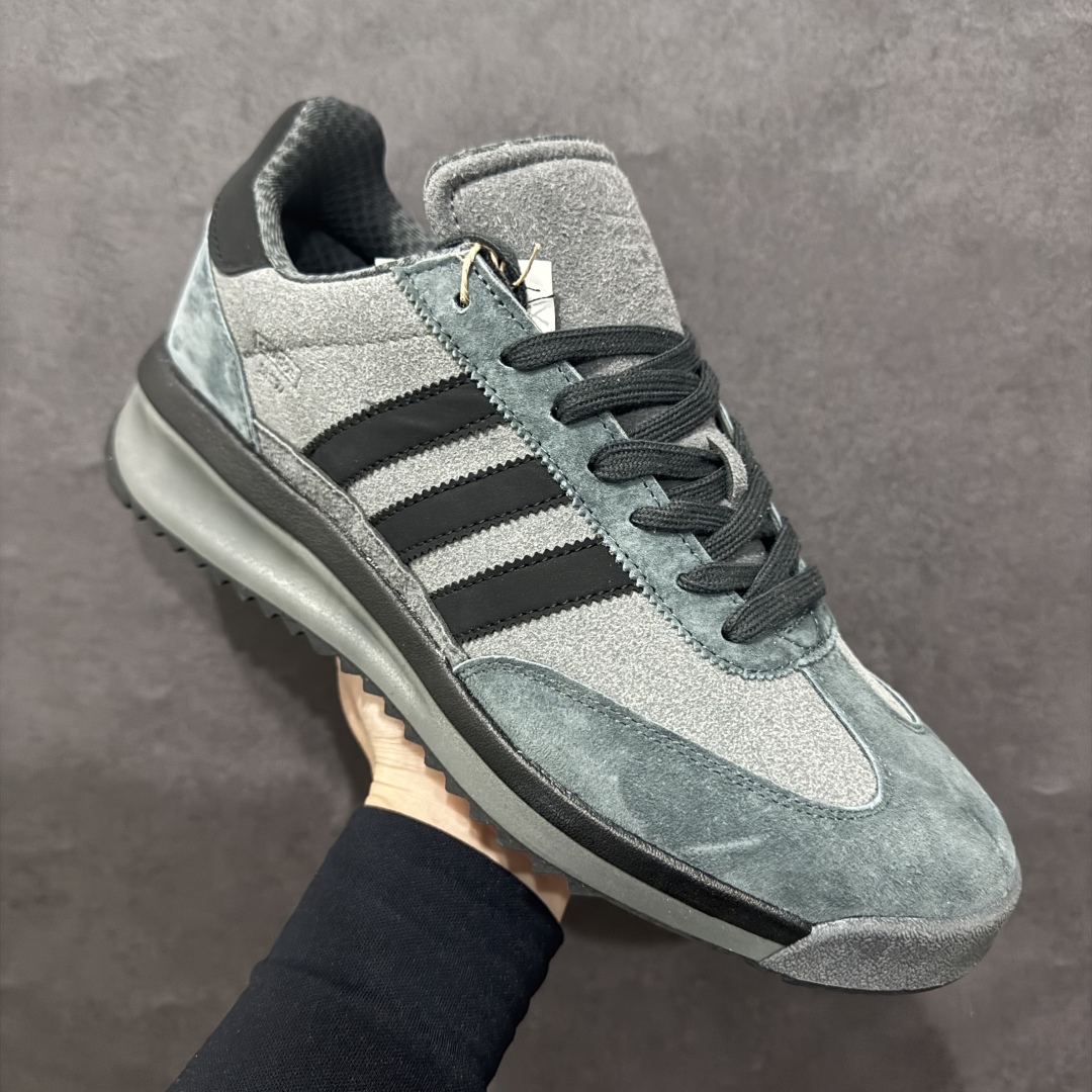 图片[3]-【公司级】Adidas originals SL 72 RTNr超轻便透气复古慢跑鞋rn鞋头的设计饱满圆润 r鞋面是翻毛皮和尼龙材质结合 上脚舒适柔软r橡胶大底非常耐磨防滑 包裹性很好 整体纤长r 货号：JH5091r 尺码：36 36.5 37.5 38 38.5 39 40 40.5 41 42 42.5 43 44 44.5 45 编码：WE200210-莆田鞋批发中心