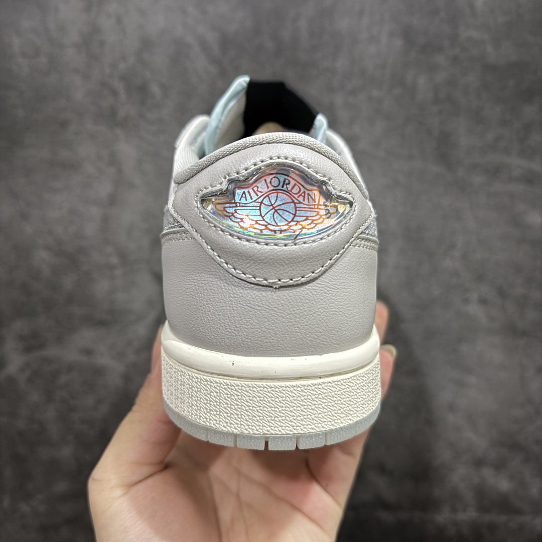 图片[4]-【K版】Nike Air Jordan 1 Low OG\”Year of the Snake\”AJ1乔丹一代低帮经典复古文化休闲运动篮球鞋“浅灰白淡绿蛇年” 货号：HF3144-100鞋码：36 36.5 37.5 38 38.5 39 40 40.5 41 42 42.5 43 44 44.5 45 46 编码：LDS230250-莆田鞋批发中心