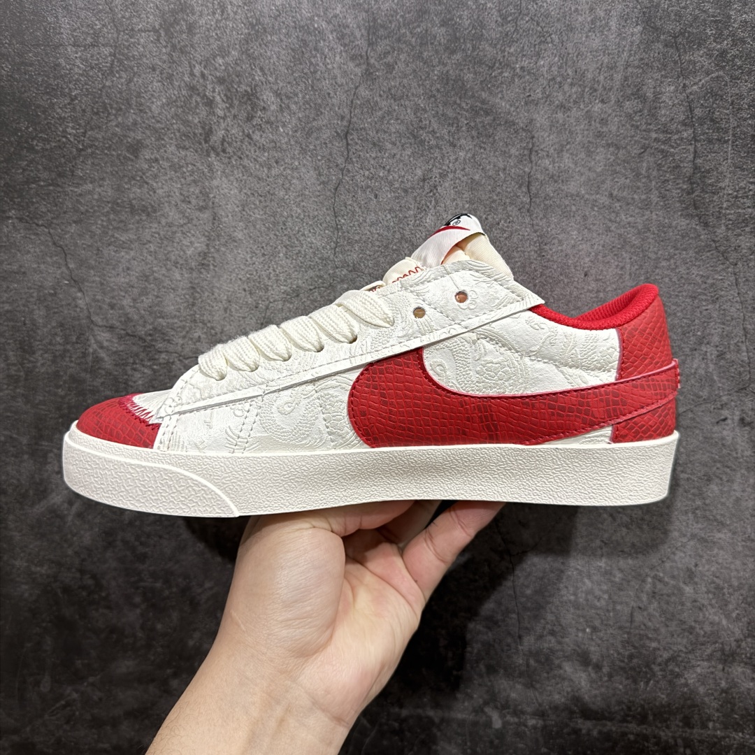 NK Blazer Low'77 Jumbo 蛇年限定 大钩 经典百搭低帮开拓者休闲运动板鞋   DN2158-006