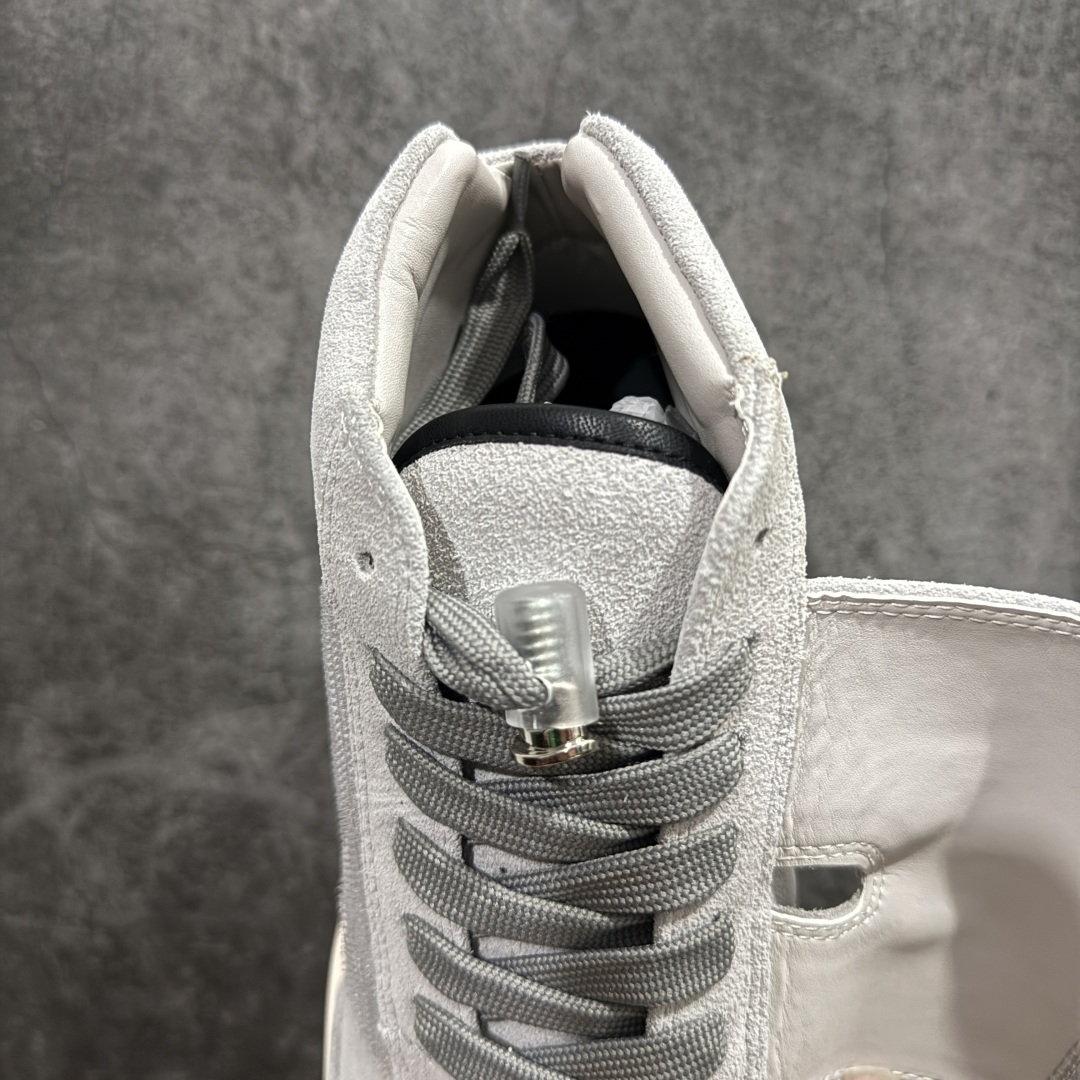 图片[8]-【广东纯原版本】敬畏上帝/Fear of God FOG 101 High Top Sneaker 高帮板鞋 夜蓝浅灰米白色 欧美范儿必备 洛杉矶街头奢牌 平底低帮增高系带百搭休闲运动板鞋 附赠精致鞋带与配防尘袋配件 采用翻毛皮与牛剖革鞋面材质 外置耐磨橡胶大底Size：39 40 41 42 43 44 45 编码：TL410430-莆田鞋批发中心