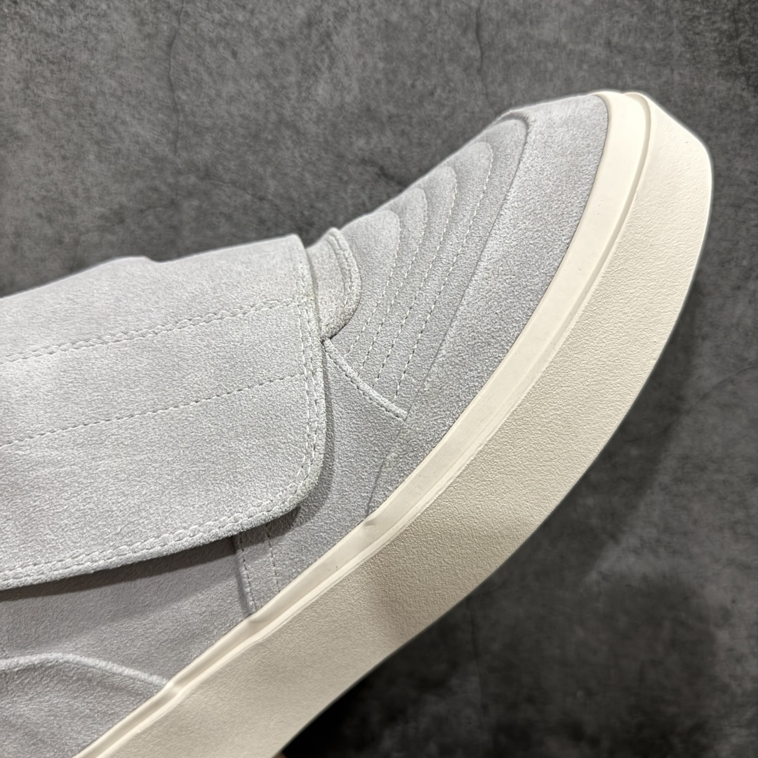 图片[6]-【广东纯原版本】敬畏上帝/Fear of God FOG 101 High Top Sneaker 高帮板鞋 夜蓝浅灰米白色 欧美范儿必备 洛杉矶街头奢牌 平底低帮增高系带百搭休闲运动板鞋 附赠精致鞋带与配防尘袋配件 采用翻毛皮与牛剖革鞋面材质 外置耐磨橡胶大底Size：39 40 41 42 43 44 45 编码：TL410430-莆田鞋批发中心