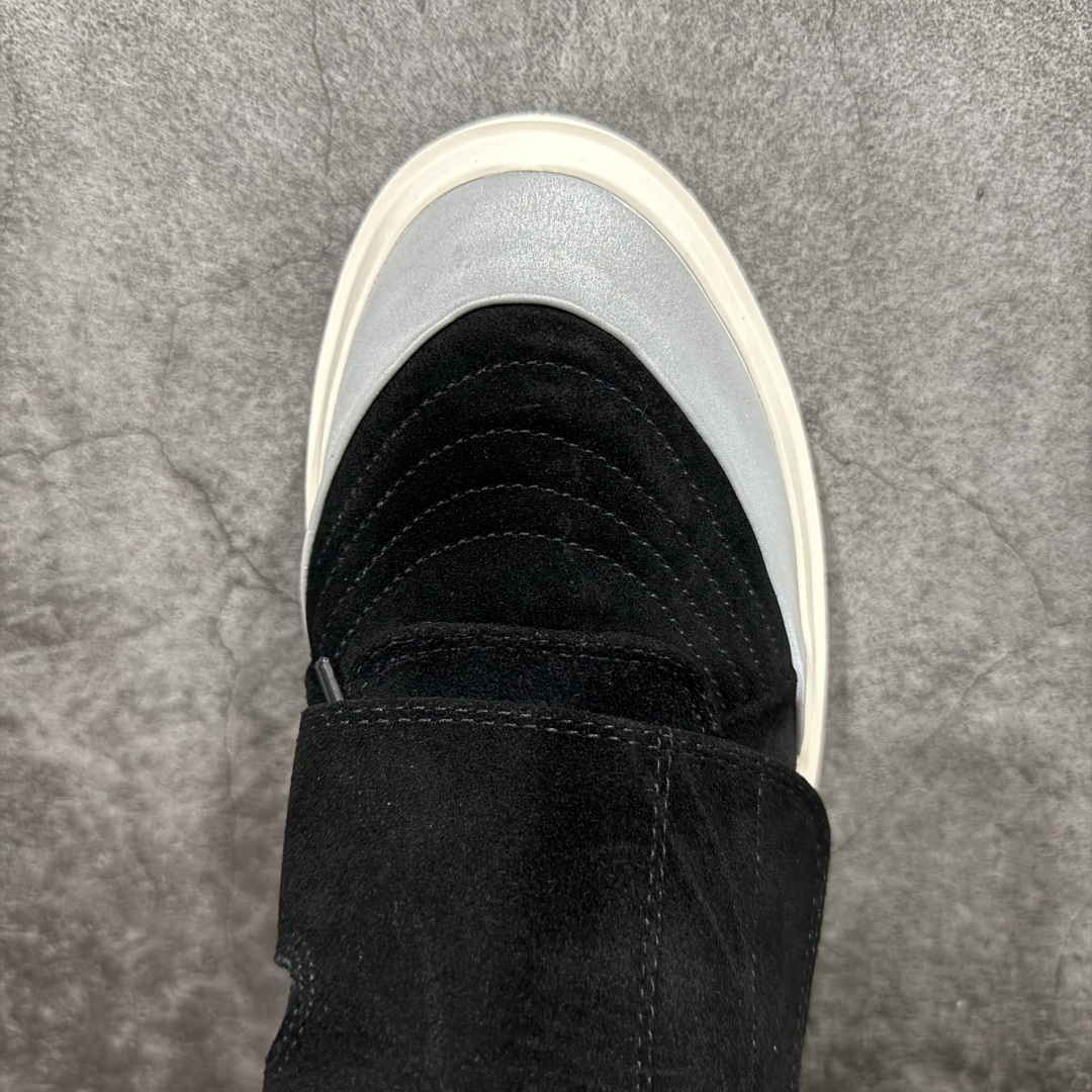 图片[5]-【广东纯原版本】敬畏上帝/Fear of God FOG 101 High Top Sneaker 高帮板鞋 夜蓝浅灰米白色 欧美范儿必备 洛杉矶街头奢牌 平底低帮增高系带百搭休闲运动板鞋 附赠精致鞋带与配防尘袋配件 采用翻毛皮与牛剖革鞋面材质 外置耐磨橡胶大底Size：39 40 41 42 43 44 45 编码：TL410430-莆田鞋批发中心