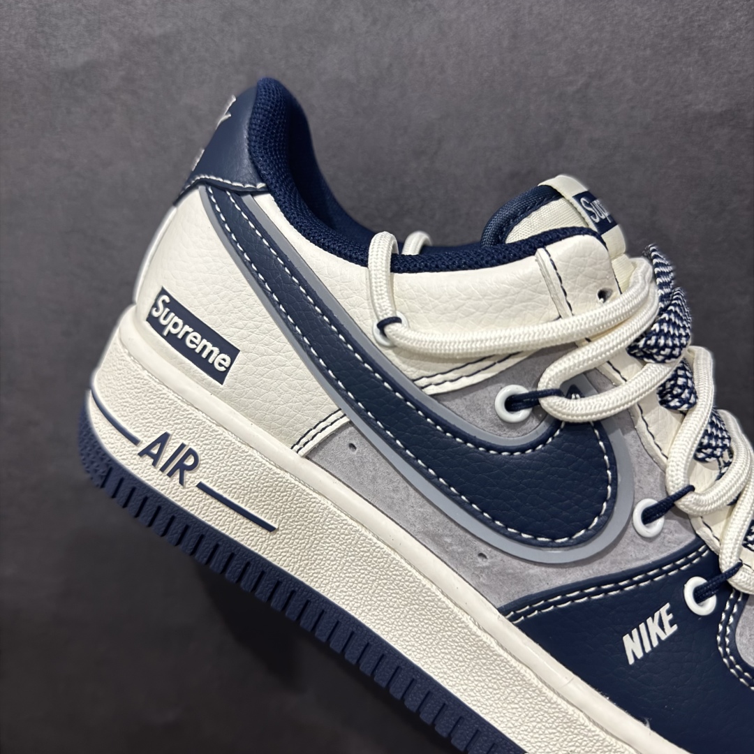 图片[6]-Nike Air Force 1 Low 07 x Supreme 灰蓝白绑带满天星n原楦头原纸板 打造纯正低帮空军版型 专注外贸渠道 全掌内置蜂窝气垫原盒配件 原厂中底钢印、拉帮完美官方货号：DM6688 018 Size：36 36.5 37.5 38 38.5 39 40 40.5 41 42 42.5 43 44 44.5 45 编码：HXS310320-莆田鞋批发中心