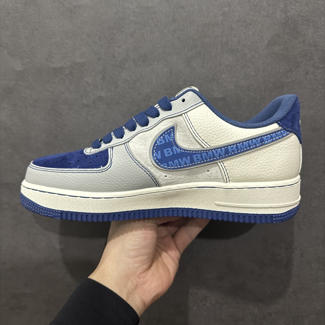 图片[2]-【公司级】Nike Air Force 1 Low 07 x BMW 白灰蓝小钩n原楦头原纸板 打造纯正低帮空军版型 专注外贸渠道 全掌内置蜂窝气垫原盒配件 原厂中底钢印、拉帮完美官方货号：DM6688 017 Size：36 36.5 37.5 38 38.5 39 40 40.5 41 42 42.5 43 44 44.5 45 编码：S310320HX-莆田鞋批发中心