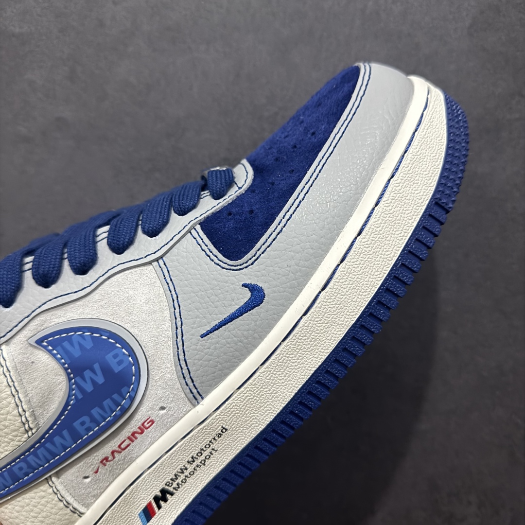 图片[5]-【公司级】Nike Air Force 1 Low 07 x BMW 白灰蓝小钩n原楦头原纸板 打造纯正低帮空军版型 专注外贸渠道 全掌内置蜂窝气垫原盒配件 原厂中底钢印、拉帮完美官方货号：DM6688 017 Size：36 36.5 37.5 38 38.5 39 40 40.5 41 42 42.5 43 44 44.5 45 编码：S310320HX-莆田鞋批发中心