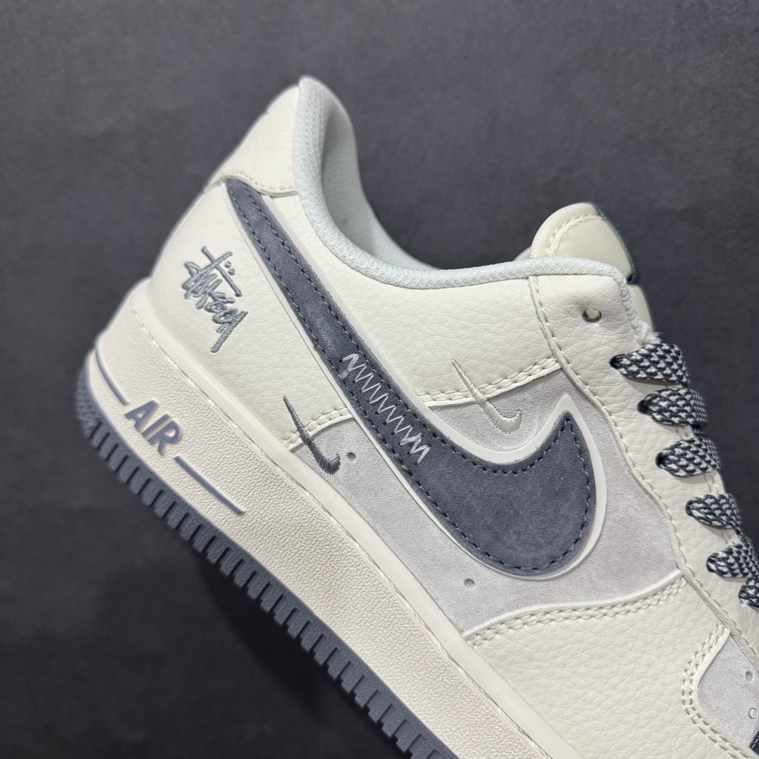 图片[6]-【公司级】Nike Air Force 1 Low 07 x Stussy x Supreme 白灰双小钩满天星n原楦头原纸板 打造纯正低帮空军版型 专注外贸渠道 全掌内置蜂窝气垫原盒配件 原厂中底钢印、拉帮完美官方货号：DM6688 003 Size：36 36.5 37.5 38 38.5 39 40 40.5 41 42 42.5 43 44 44.5 45 编码：HXS310320-莆田鞋批发中心