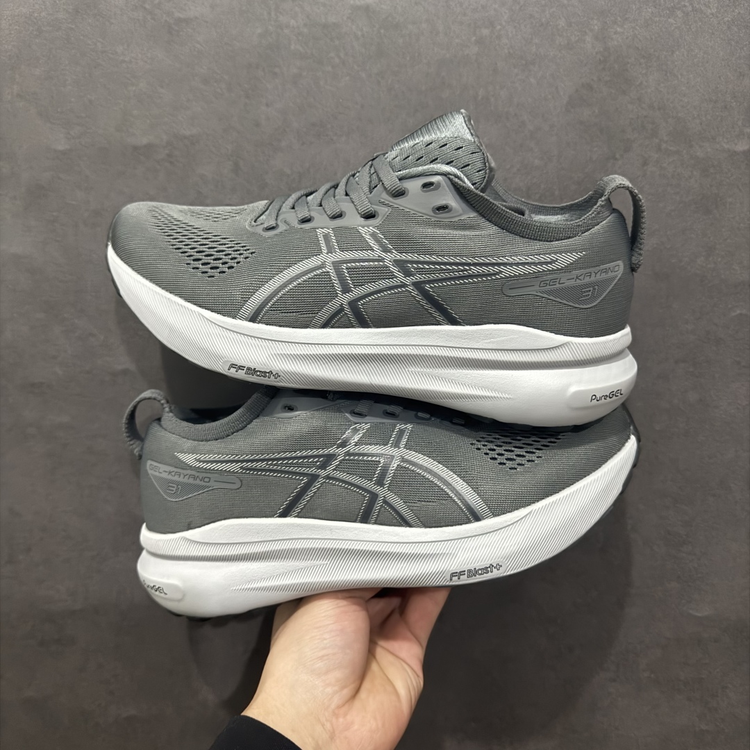 图片[14]-【公司级】Asics Gel-Kayano 31 Platinum  亚瑟士31代 运动休闲透气专业跑鞋 rn原档案据数开发楦型纸版 原装印尼工代进口单丝纤维程工网布鞋面，更贴合脚型和舒适透气，后跟稳定片带来合脚舒适的穿着感优化后的GEL，提供更好的缓冲保护性，FLYTEFOAM BLAST中底科技，兼具轻量、缓冲、回弹，提升跑步推进力，给跑步健将营造新的跑步体验。 r 尺码：36 37 37.5 38 39 39.5 40 40.5 41.5 42 42.5 43.5 44 45  编码：LDS230250-莆田鞋批发中心