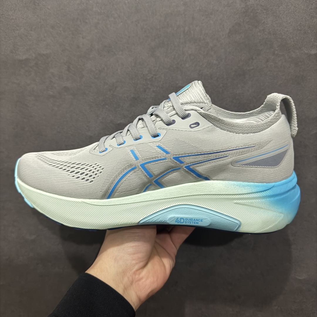 图片[2]-【公司级】Asics Gel-Kayano 31 Platinum  亚瑟士31代 运动休闲透气专业跑鞋 rn原档案据数开发楦型纸版 原装印尼工代进口单丝纤维程工网布鞋面，更贴合脚型和舒适透气，后跟稳定片带来合脚舒适的穿着感优化后的GEL，提供更好的缓冲保护性，FLYTEFOAM BLAST中底科技，兼具轻量、缓冲、回弹，提升跑步推进力，给跑步健将营造新的跑步体验。 r 尺码：36 37 37.5 38 39 39.5 40 40.5 41.5 42 42.5 43.5 44 45  编码：LDS230250-莆田鞋批发中心