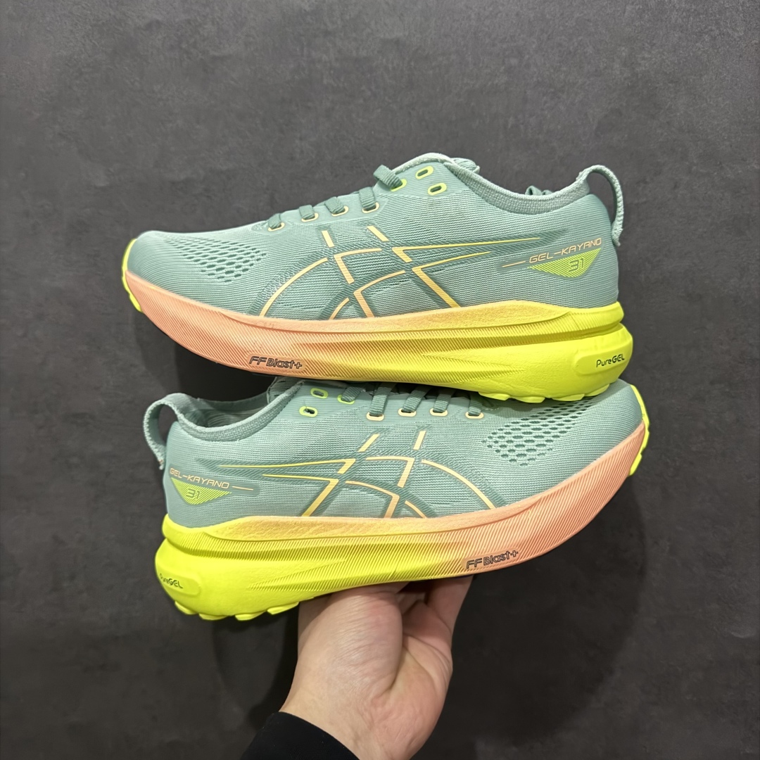 图片[9]-【公司级】Asics Gel-Kayano 31 Platinum  亚瑟士31代 运动休闲透气专业跑鞋 rn原档案据数开发楦型纸版 原装印尼工代进口单丝纤维程工网布鞋面，更贴合脚型和舒适透气，后跟稳定片带来合脚舒适的穿着感优化后的GEL，提供更好的缓冲保护性，FLYTEFOAM BLAST中底科技，兼具轻量、缓冲、回弹，提升跑步推进力，给跑步健将营造新的跑步体验。 r 尺码：36 37 37.5 38 39 39.5 40 40.5 41.5 42 42.5 43.5 44 45  编码：LDS230250-莆田鞋批发中心