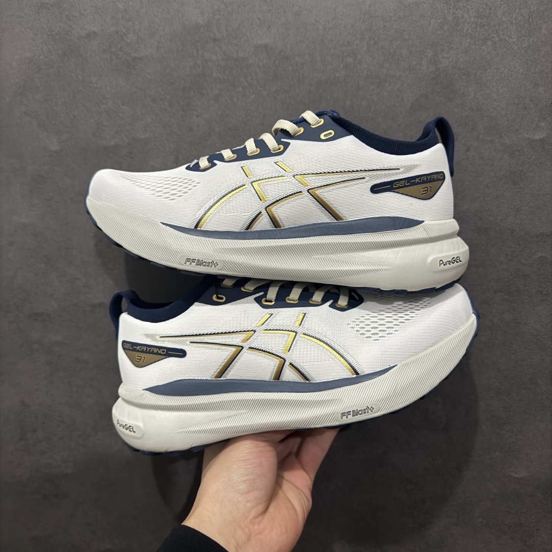 图片[8]-【公司级】Asics Gel-Kayano 31 Platinum  亚瑟士31代 运动休闲透气专业跑鞋 rn原档案据数开发楦型纸版 原装印尼工代进口单丝纤维程工网布鞋面，更贴合脚型和舒适透气，后跟稳定片带来合脚舒适的穿着感优化后的GEL，提供更好的缓冲保护性，FLYTEFOAM BLAST中底科技，兼具轻量、缓冲、回弹，提升跑步推进力，给跑步健将营造新的跑步体验。 r 尺码：36 37 37.5 38 39 39.5 40 40.5 41.5 42 42.5 43.5 44 45  编码：LDS230250-莆田鞋批发中心