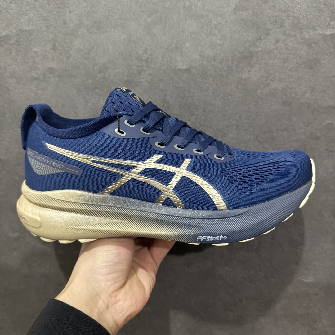 【公司级】Asics Gel-Kayano 31 Platinum  亚瑟士31代 运动休闲透气专业跑鞋 rn原档案据数开发楦型纸版 原装印尼工代进口单丝纤维程工网布鞋面，更贴合脚型和舒适透气，后跟稳定片带来合脚舒适的穿着感优化后的GEL，提供更好的缓冲保护性，FLYTEFOAM BLAST中底科技，兼具轻量、缓冲、回弹，提升跑步推进力，给跑步健将营造新的跑步体验。 r 尺码：36 37 37.5 38 39 39.5 40 40.5 41.5 42 42.5 43.5 44 45  编码：LDS230250-莆田鞋批发中心