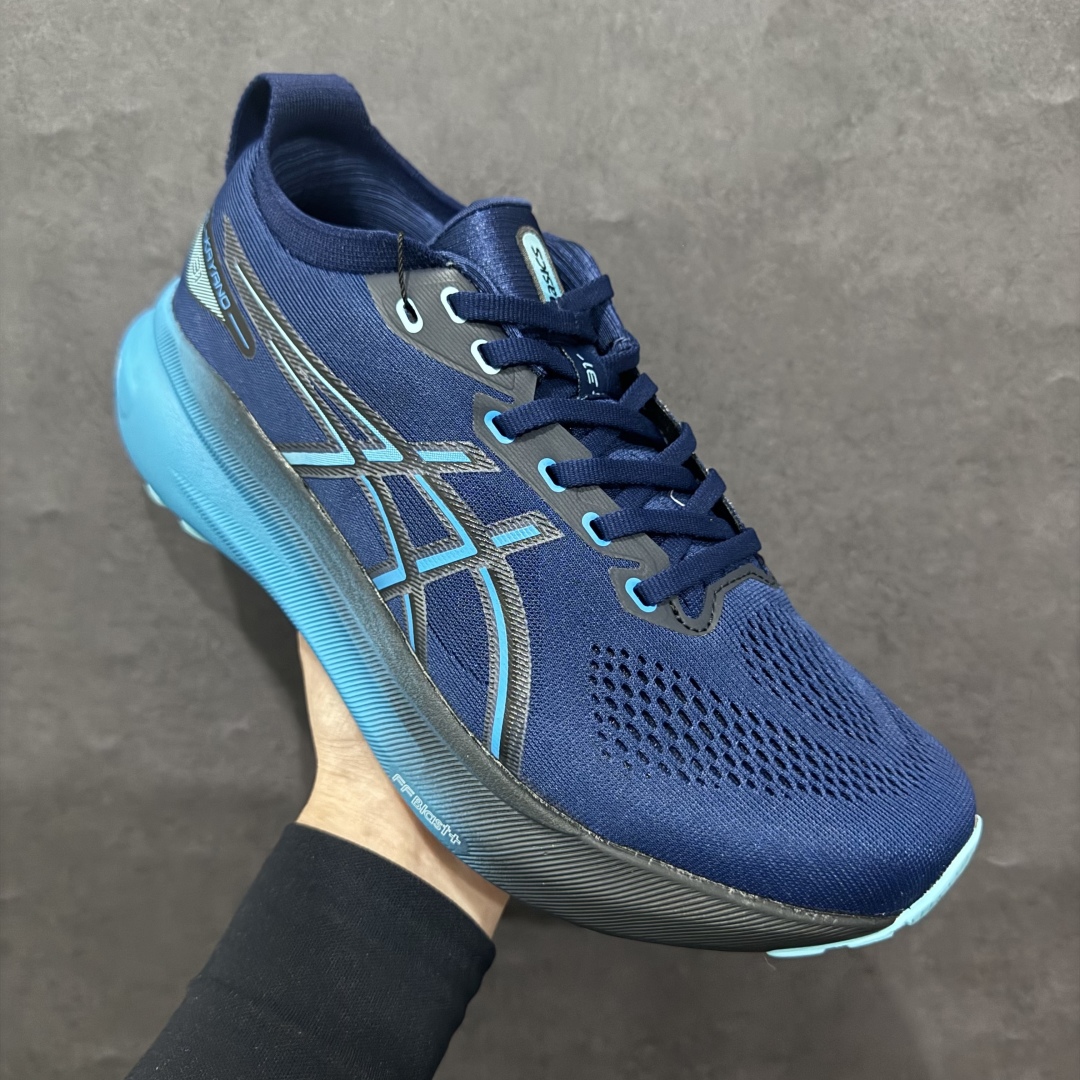 图片[3]-【公司级】Asics Gel-Kayano 31 Platinum  亚瑟士31代 运动休闲透气专业跑鞋 rn原档案据数开发楦型纸版 原装印尼工代进口单丝纤维程工网布鞋面，更贴合脚型和舒适透气，后跟稳定片带来合脚舒适的穿着感优化后的GEL，提供更好的缓冲保护性，FLYTEFOAM BLAST中底科技，兼具轻量、缓冲、回弹，提升跑步推进力，给跑步健将营造新的跑步体验。 r 尺码：36 37 37.5 38 39 39.5 40 40.5 41.5 42 42.5 43.5 44 45  编码：LDS230250-莆田鞋批发中心