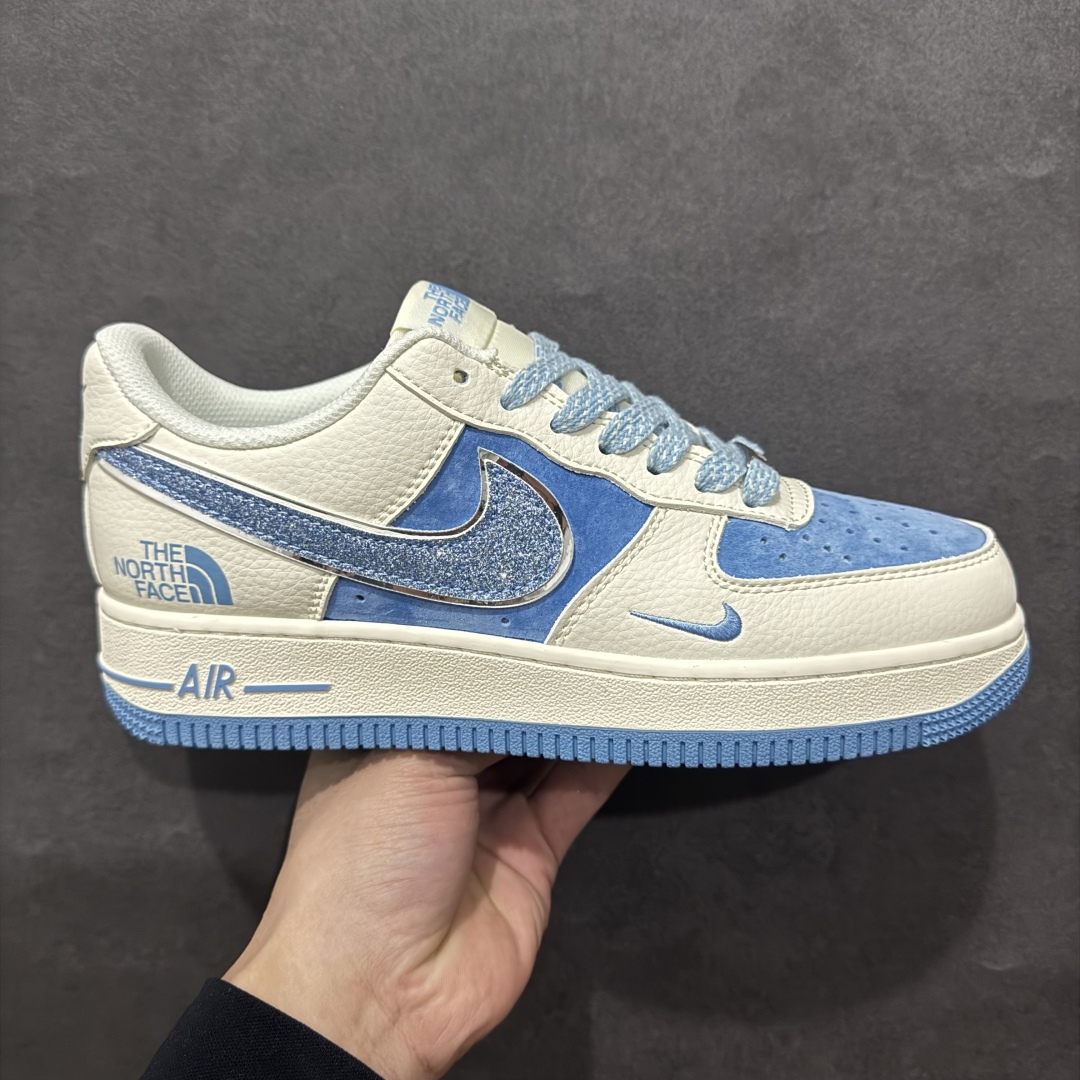 【公司级】Nike Air Force 1 Low 07 x The North Face 白蓝小钩满天星n原楦头原纸板 打造纯正低帮空军版型 专注外贸渠道 全掌内置蜂窝气垫原盒配件 原厂中底钢印、拉帮完美官方货号：QY6818 534 Size：36 36.5 37.5 38 38.5 39 40 40.5 41 42 42.5 43 44 44.5 45 编码：CC280300-莆田鞋批发中心