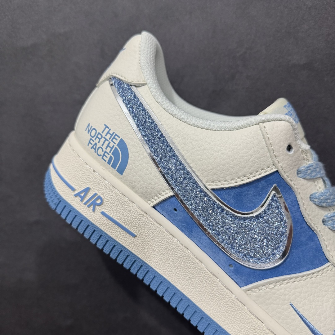 图片[6]-【公司级】Nike Air Force 1 Low 07 x The North Face 白蓝小钩满天星n原楦头原纸板 打造纯正低帮空军版型 专注外贸渠道 全掌内置蜂窝气垫原盒配件 原厂中底钢印、拉帮完美官方货号：QY6818 534 Size：36 36.5 37.5 38 38.5 39 40 40.5 41 42 42.5 43 44 44.5 45 编码：CC280300-莆田鞋批发中心