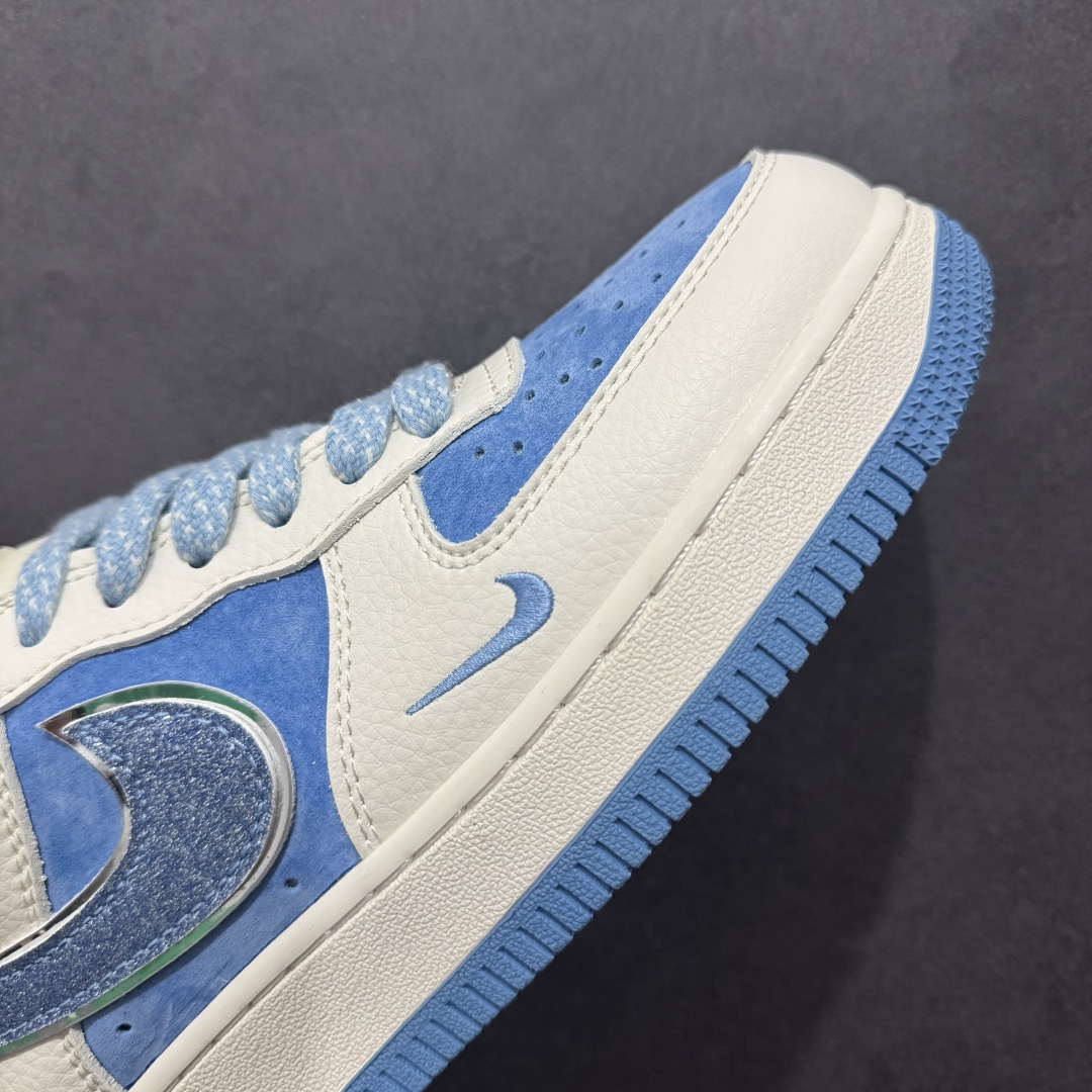 图片[5]-【公司级】Nike Air Force 1 Low 07 x The North Face 白蓝小钩满天星n原楦头原纸板 打造纯正低帮空军版型 专注外贸渠道 全掌内置蜂窝气垫原盒配件 原厂中底钢印、拉帮完美官方货号：QY6818 534 Size：36 36.5 37.5 38 38.5 39 40 40.5 41 42 42.5 43 44 44.5 45 编码：CC280300-莆田鞋批发中心