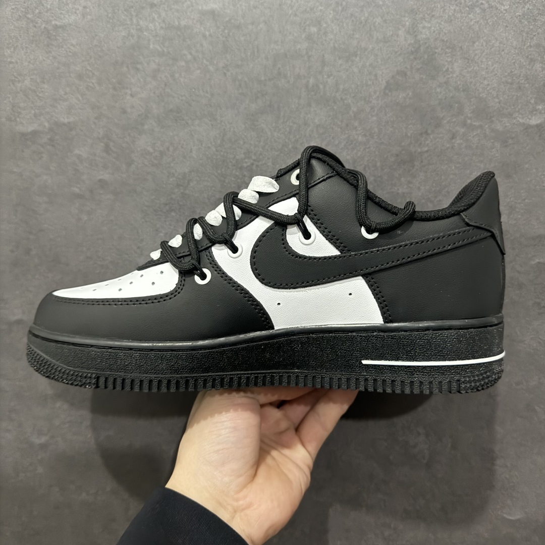 图片[2]-【公司级】Nike Air Force 1 Low 07 黑白小钩绑带 笑脸贴布n原楦头原纸板 打造纯正低帮空军版型 专注外贸渠道 全掌内置蜂窝气垫原盒配件 原厂中底钢印、拉帮完美官方货号：CV9879 542 Size：36 36.5 37.5 38 38.5 39 40 40.5 41 42 42.5 43 44 44.5 45 编码：HXS310320-莆田鞋批发中心