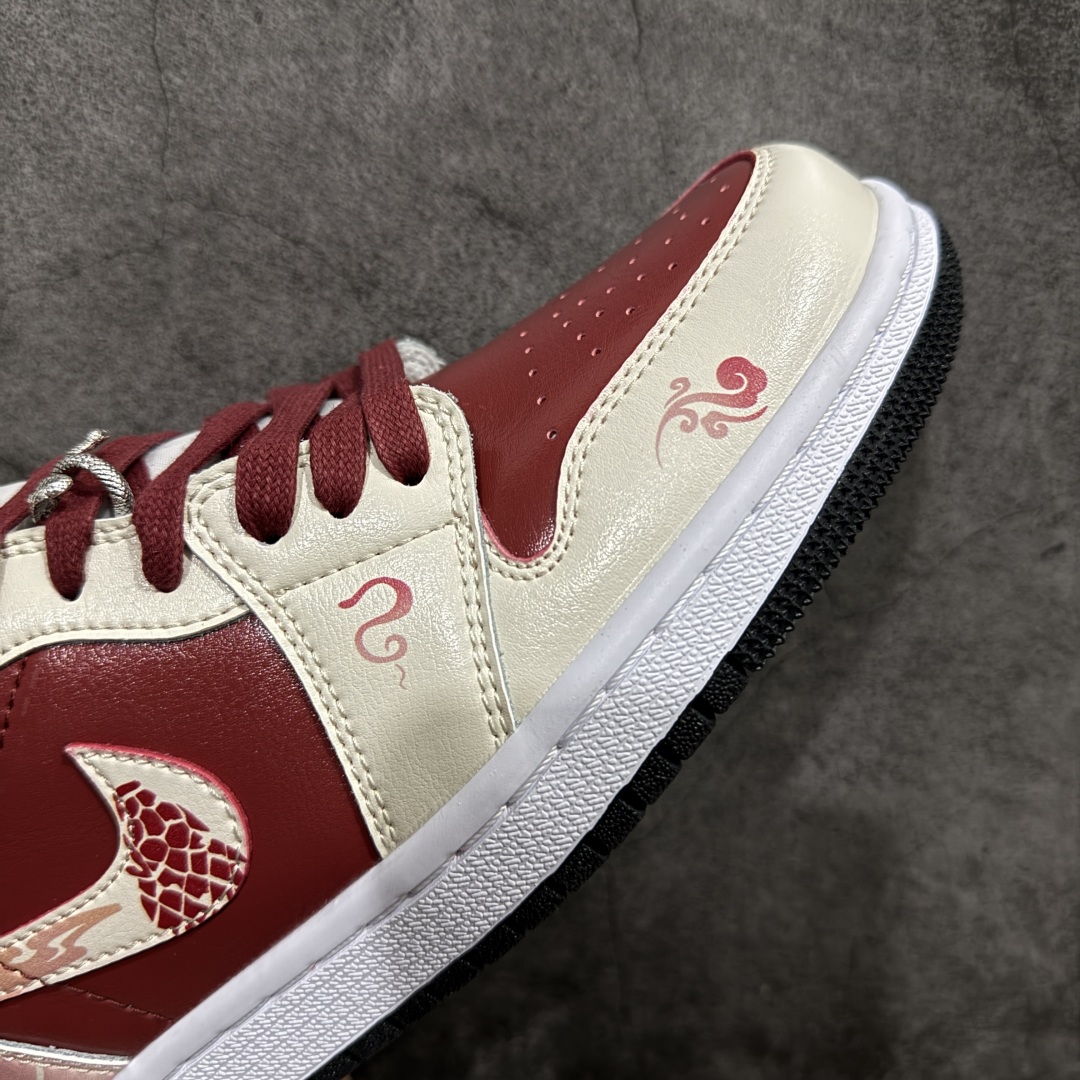 图片[6]-【K版礼盒版】Air Jordan 1 Retro Low CNY 乔丹1代低帮蛇年限定蛇来运转🐍 货号：553560-132n码数：36 36.5 37.5 38 38.5 39 40 40.5 41 42 42.5 43 44 44.5 45 46 编码：YQ250260-莆田鞋批发中心