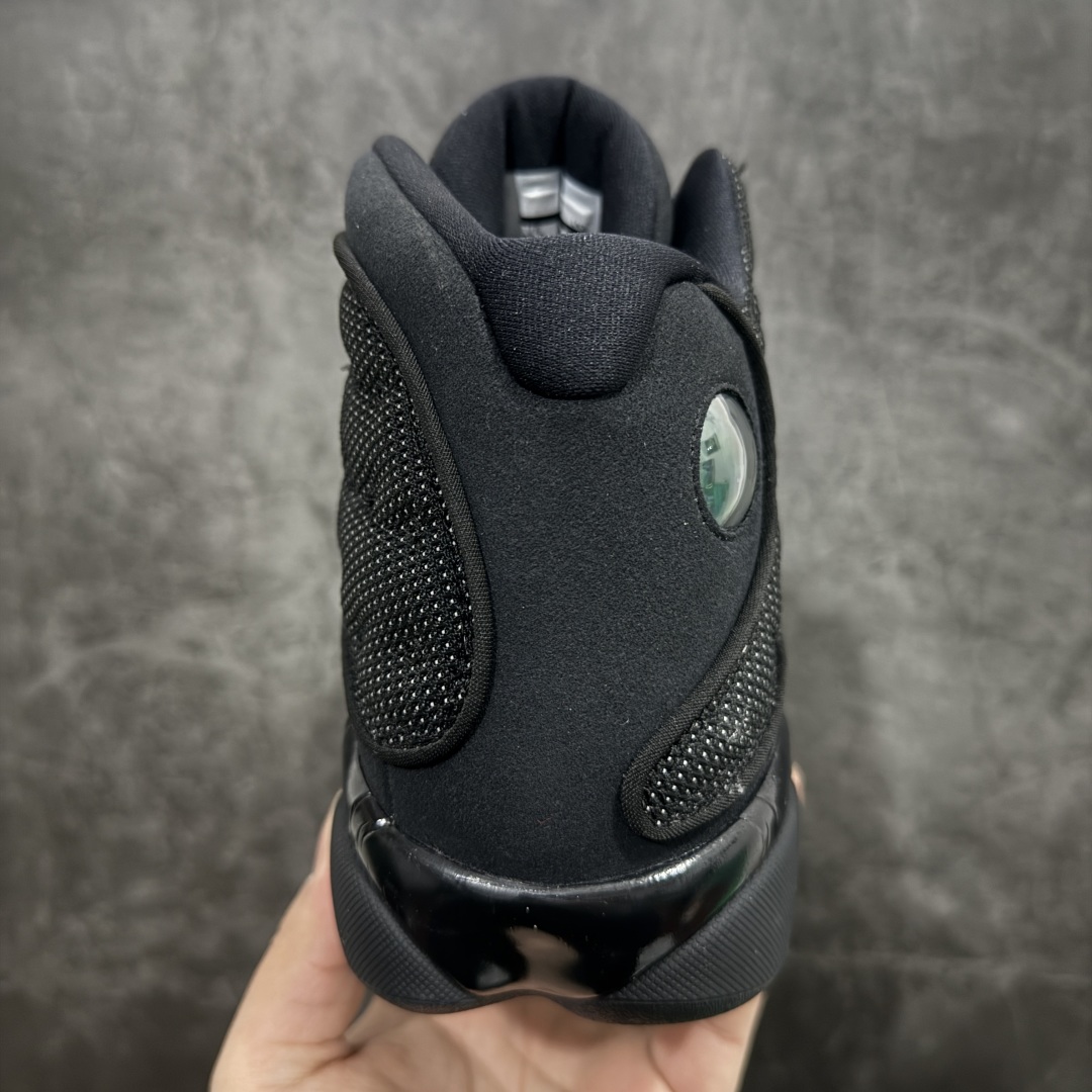 图片[4]-【TK至尊版】Air Jordan AJ13 纯黑 黑猫反光猫眼 414571-011n全新订单配色 高端零售外贸混卖专供品质国内专业外贸AJ大厂出品原厂楦头纸板 原厂皮料打造 3D变色原厂猫眼 真碳板 内置前后双气垫外贸大厂纯原出品 原鞋开发  版型近乎零偏差 采购原厂皮料 LOGO五金部件高价开发私模 杜绝一眼假版本 #原鞋1:1开模大底共3层贴合工艺 三层中间加入海玻璃缓震鞋垫 大底采用进口一次MD而非市面二次MD低价原料成型 进口MD材料异味较少比原鞋还少 市面异味大刺鼻 Size：40 40.5 41 42 42.5 43 44 44.5 45 46 47.5 编码：ZG460500-莆田鞋批发中心