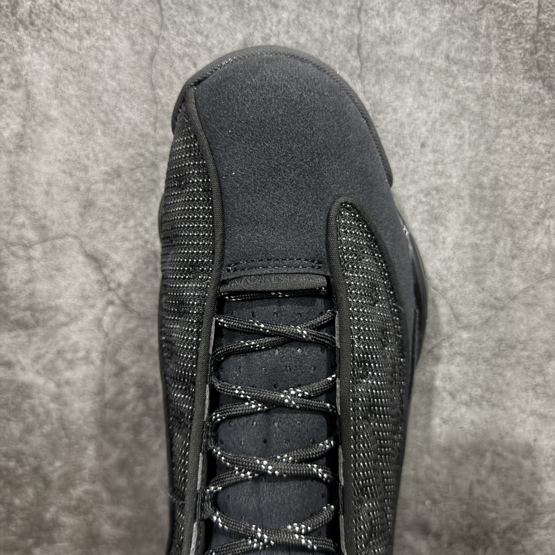 图片[5]-【TK至尊版】Air Jordan AJ13 纯黑 黑猫反光猫眼 414571-011n全新订单配色 高端零售外贸混卖专供品质国内专业外贸AJ大厂出品原厂楦头纸板 原厂皮料打造 3D变色原厂猫眼 真碳板 内置前后双气垫外贸大厂纯原出品 原鞋开发  版型近乎零偏差 采购原厂皮料 LOGO五金部件高价开发私模 杜绝一眼假版本 #原鞋1:1开模大底共3层贴合工艺 三层中间加入海玻璃缓震鞋垫 大底采用进口一次MD而非市面二次MD低价原料成型 进口MD材料异味较少比原鞋还少 市面异味大刺鼻 Size：40 40.5 41 42 42.5 43 44 44.5 45 46 47.5 编码：ZG460500-莆田鞋批发中心