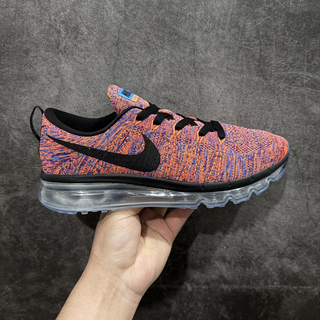 【纯原YH版本】Nike Air Max Flyknit 2014舒适百搭减震耐磨 低帮 休闲跑步鞋NIKE FLYKNIT AIR MAX 跑步鞋使用备受欢迎的创新FLYKNIT鞋面，一体成形无缝设计将良好的透气性、柔韧性及支撑性完美结合于一身，结合飞线（FLYWIRE）科技，大幅减轻鞋身重量同时，更能根据步态实时调整鞋面的贴合度，如第二层皮肤般轻盈包裹双脚。高性能的缓震性能可将外部冲击力减至最低，让热爱驰骋的你得到可靠的保护。抓地力半透明橡胶外底结合升级版华夫格外底纹路，保证高磨区的耐久性同时更能带给双脚持久稳定的抓地力，无论是路跑或赛道跑，都能为你造就强大功能支持。 货号：620469-404 尺码：35.5 36 36.5 37.5 38 38.5 39 40 40.5 41 42 42.5 43 44 44.5 45 46 46.5 编码：DF280300-莆田鞋批发中心