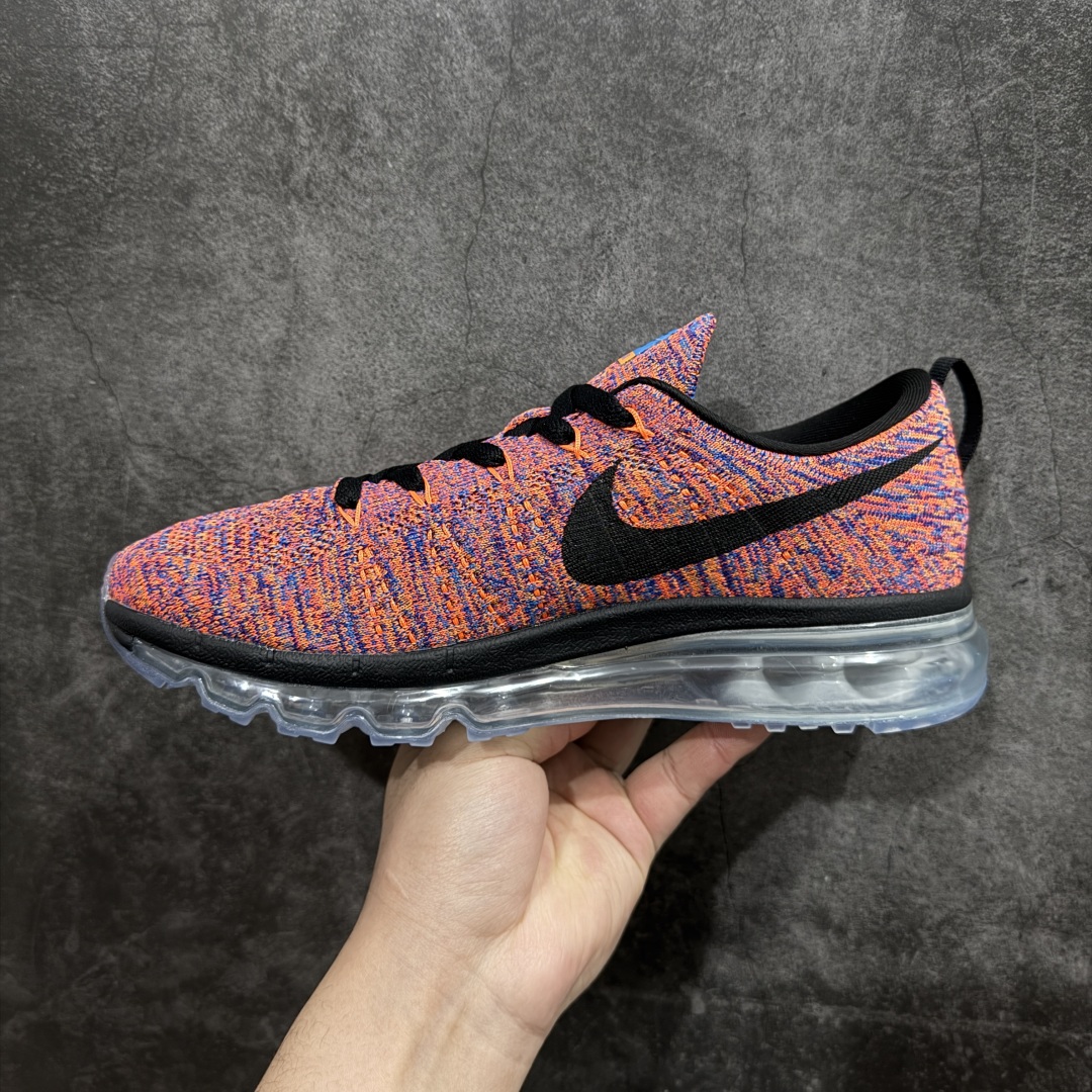 图片[2]-【纯原YH版本】Nike Air Max Flyknit 2014舒适百搭减震耐磨 低帮 休闲跑步鞋NIKE FLYKNIT AIR MAX 跑步鞋使用备受欢迎的创新FLYKNIT鞋面，一体成形无缝设计将良好的透气性、柔韧性及支撑性完美结合于一身，结合飞线（FLYWIRE）科技，大幅减轻鞋身重量同时，更能根据步态实时调整鞋面的贴合度，如第二层皮肤般轻盈包裹双脚。高性能的缓震性能可将外部冲击力减至最低，让热爱驰骋的你得到可靠的保护。抓地力半透明橡胶外底结合升级版华夫格外底纹路，保证高磨区的耐久性同时更能带给双脚持久稳定的抓地力，无论是路跑或赛道跑，都能为你造就强大功能支持。 货号：620469-404 尺码：35.5 36 36.5 37.5 38 38.5 39 40 40.5 41 42 42.5 43 44 44.5 45 46 46.5 编码：DF280300-莆田鞋批发中心