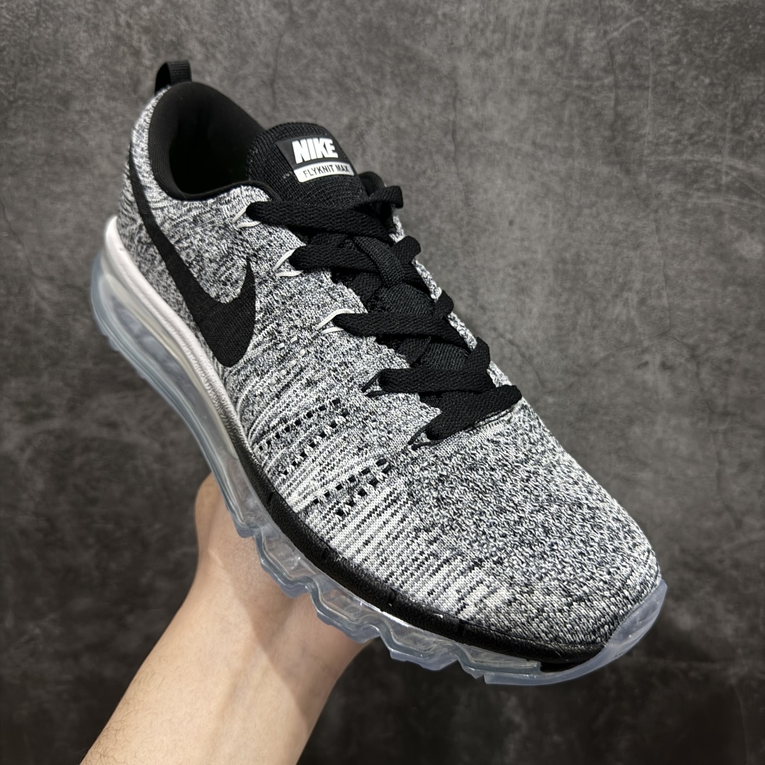 图片[3]-【纯原YH版本】Nike Air Max Flyknit 2014舒适百搭减震耐磨 低帮 休闲跑步鞋NIKE FLYKNIT AIR MAX 跑步鞋使用备受欢迎的创新FLYKNIT鞋面，一体成形无缝设计将良好的透气性、柔韧性及支撑性完美结合于一身，结合飞线（FLYWIRE）科技，大幅减轻鞋身重量同时，更能根据步态实时调整鞋面的贴合度，如第二层皮肤般轻盈包裹双脚。高性能的缓震性能可将外部冲击力减至最低，让热爱驰骋的你得到可靠的保护。抓地力半透明橡胶外底结合升级版华夫格外底纹路，保证高磨区的耐久性同时更能带给双脚持久稳定的抓地力，无论是路跑或赛道跑，都能为你造就强大功能支持。 货号：620469-102 尺码：35.5 36 36.5 37.5 38 38.5 39 40 40.5 41 42 42.5 43 44 44.5 45 46 46.5 编码：DF280300-莆田鞋批发中心