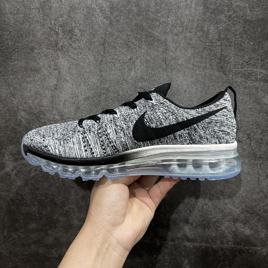 图片[2]-【纯原YH版本】Nike Air Max Flyknit 2014舒适百搭减震耐磨 低帮 休闲跑步鞋NIKE FLYKNIT AIR MAX 跑步鞋使用备受欢迎的创新FLYKNIT鞋面，一体成形无缝设计将良好的透气性、柔韧性及支撑性完美结合于一身，结合飞线（FLYWIRE）科技，大幅减轻鞋身重量同时，更能根据步态实时调整鞋面的贴合度，如第二层皮肤般轻盈包裹双脚。高性能的缓震性能可将外部冲击力减至最低，让热爱驰骋的你得到可靠的保护。抓地力半透明橡胶外底结合升级版华夫格外底纹路，保证高磨区的耐久性同时更能带给双脚持久稳定的抓地力，无论是路跑或赛道跑，都能为你造就强大功能支持。 货号：620469-102 尺码：35.5 36 36.5 37.5 38 38.5 39 40 40.5 41 42 42.5 43 44 44.5 45 46 46.5 编码：DF280300-莆田鞋批发中心