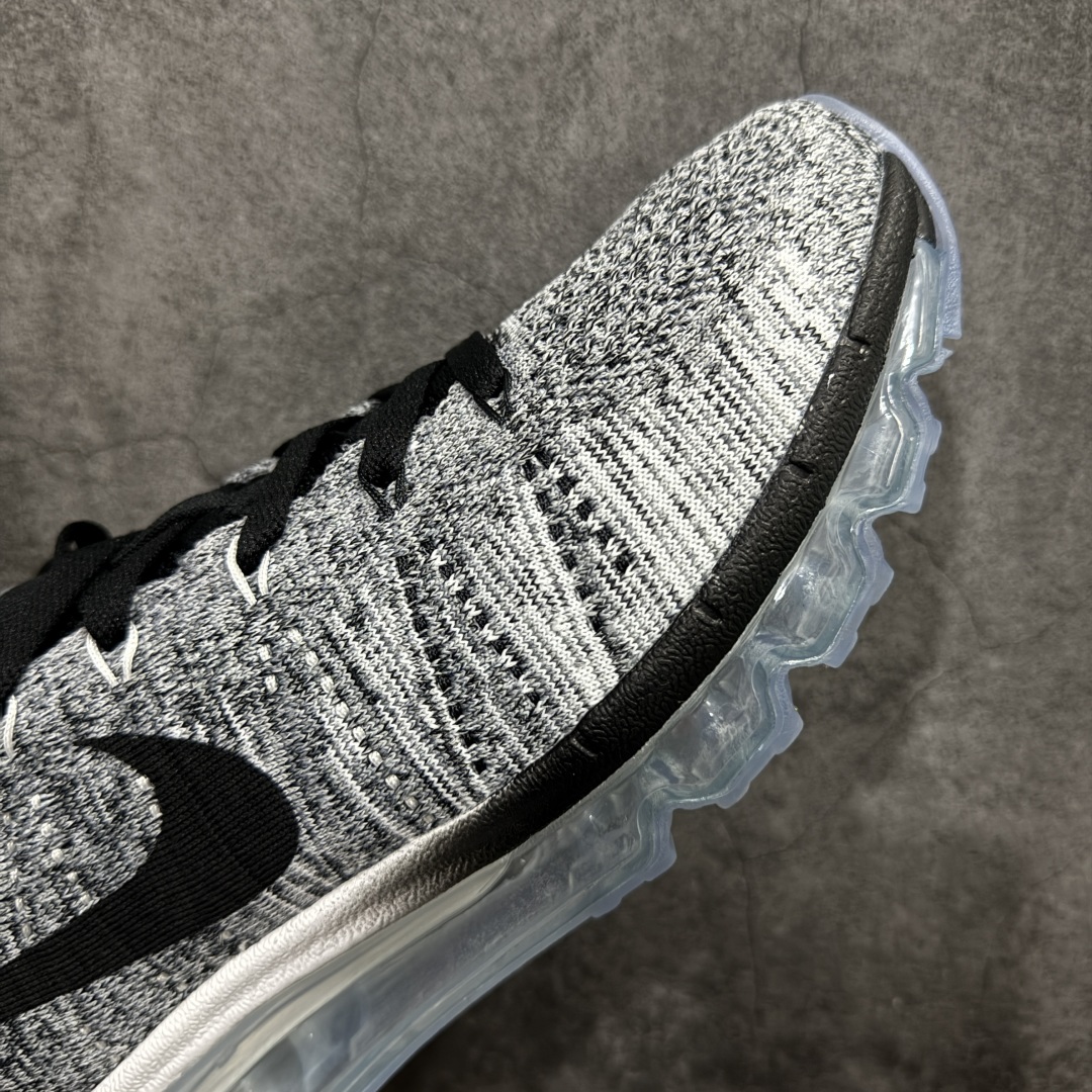 图片[6]-【纯原YH版本】Nike Air Max Flyknit 2014舒适百搭减震耐磨 低帮 休闲跑步鞋NIKE FLYKNIT AIR MAX 跑步鞋使用备受欢迎的创新FLYKNIT鞋面，一体成形无缝设计将良好的透气性、柔韧性及支撑性完美结合于一身，结合飞线（FLYWIRE）科技，大幅减轻鞋身重量同时，更能根据步态实时调整鞋面的贴合度，如第二层皮肤般轻盈包裹双脚。高性能的缓震性能可将外部冲击力减至最低，让热爱驰骋的你得到可靠的保护。抓地力半透明橡胶外底结合升级版华夫格外底纹路，保证高磨区的耐久性同时更能带给双脚持久稳定的抓地力，无论是路跑或赛道跑，都能为你造就强大功能支持。 货号：620469-102 尺码：35.5 36 36.5 37.5 38 38.5 39 40 40.5 41 42 42.5 43 44 44.5 45 46 46.5 编码：DF280300-莆田鞋批发中心