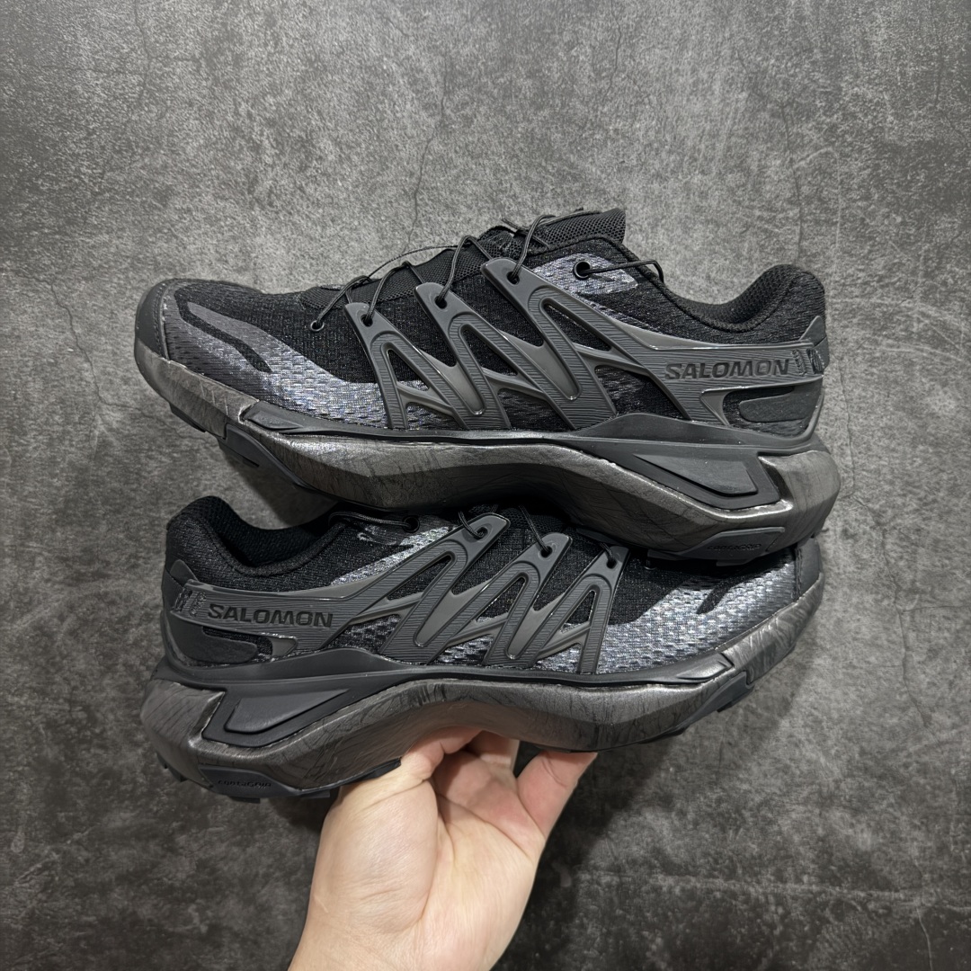 
SALOMON萨洛蒙 XT PU.RE ADVANCED 舒适百搭耐磨 低帮 越野跑步鞋 男女同款 黑