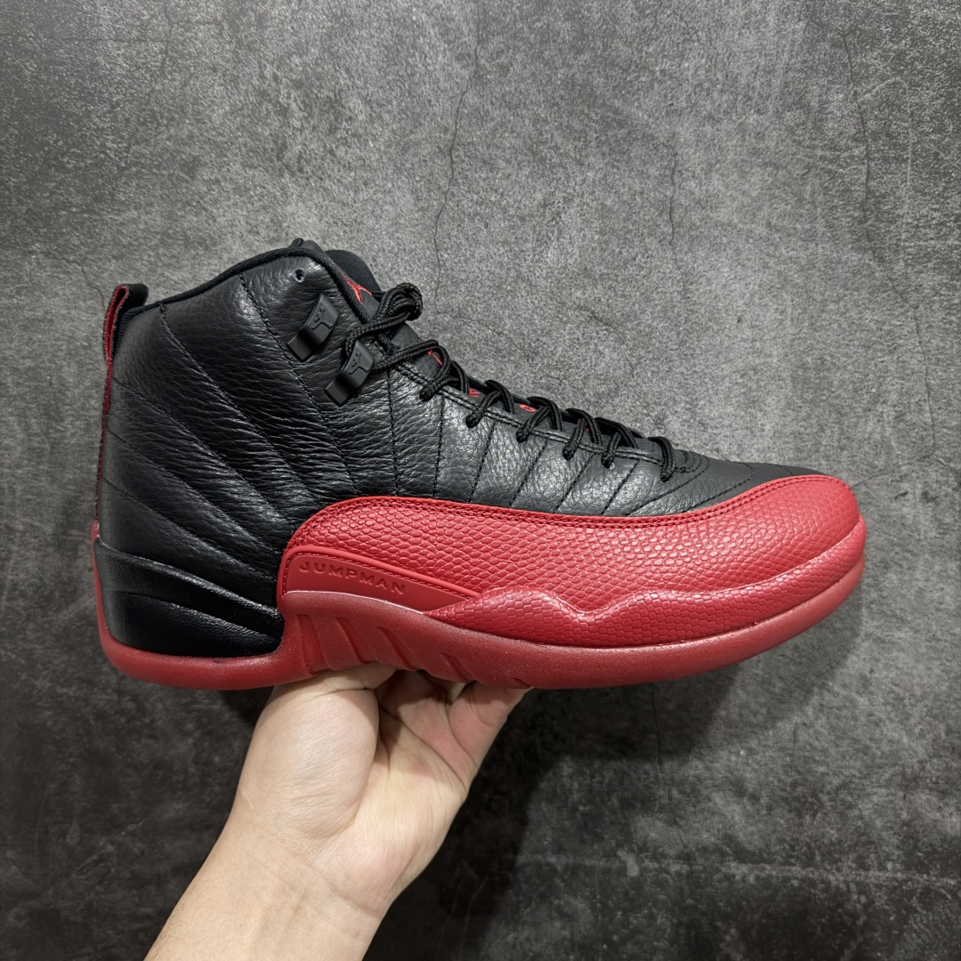 【莞产裁片版】Air Jordan AJ12 Retro 潮流 中帮 复古篮球鞋 黑红 CT8013-002nn原楦原纸板开发 原汁原味12代鞋型进口原厂皮料 超软荔枝皮 质感满分n原厂碳板 原装材料 原厂定制金属扣 原厂电绣 支持与公司货全方位对比 只服务于5%懂鞋的高端客户 发国外可支持各种retail商店充正寄售 SIZE：40 40.5 41 42 42.5 43 44 44.5 45 45.5 46 47.5 编码：BD490520-莆田鞋批发中心