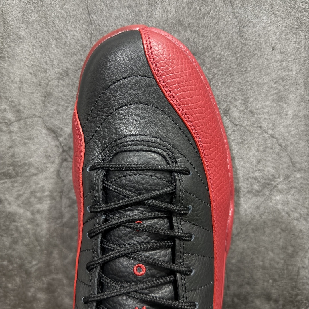 图片[5]-【莞产裁片版】Air Jordan AJ12 Retro 潮流 中帮 复古篮球鞋 黑红 CT8013-002nn原楦原纸板开发 原汁原味12代鞋型进口原厂皮料 超软荔枝皮 质感满分n原厂碳板 原装材料 原厂定制金属扣 原厂电绣 支持与公司货全方位对比 只服务于5%懂鞋的高端客户 发国外可支持各种retail商店充正寄售 SIZE：40 40.5 41 42 42.5 43 44 44.5 45 45.5 46 47.5 编码：BD490520-莆田鞋批发中心