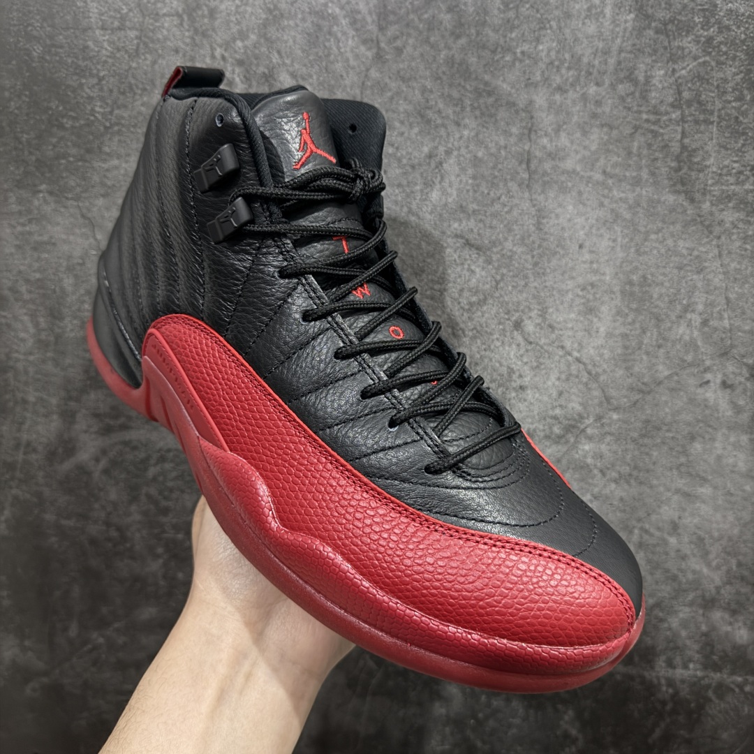 图片[3]-【莞产裁片版】Air Jordan AJ12 Retro 潮流 中帮 复古篮球鞋 黑红 CT8013-002nn原楦原纸板开发 原汁原味12代鞋型进口原厂皮料 超软荔枝皮 质感满分n原厂碳板 原装材料 原厂定制金属扣 原厂电绣 支持与公司货全方位对比 只服务于5%懂鞋的高端客户 发国外可支持各种retail商店充正寄售 SIZE：40 40.5 41 42 42.5 43 44 44.5 45 45.5 46 47.5 编码：BD490520-莆田鞋批发中心