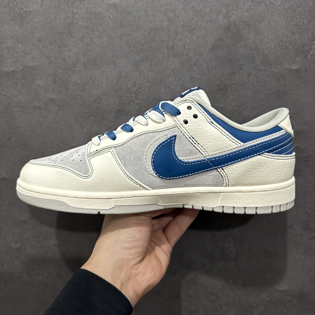 【定制版】Nk SB Dunk Low 北面联名 猪八蓝灰勾 周年高端定制 低帮休闲板鞋 DM6868-040