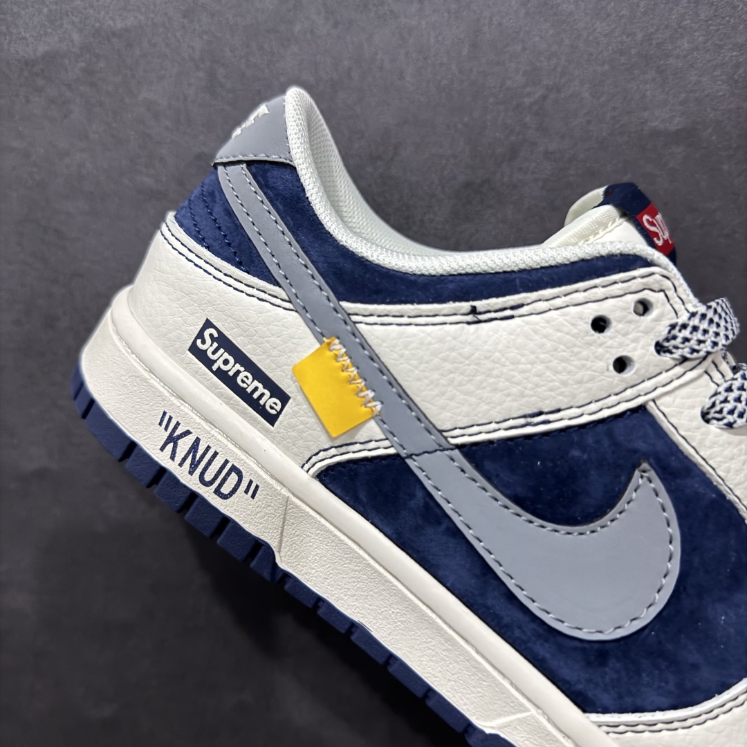 【定制版】Nk SB Dunk Low 斯图西联名 米蓝灰勾 周年高端定制 低帮休闲板鞋  DM6868-035