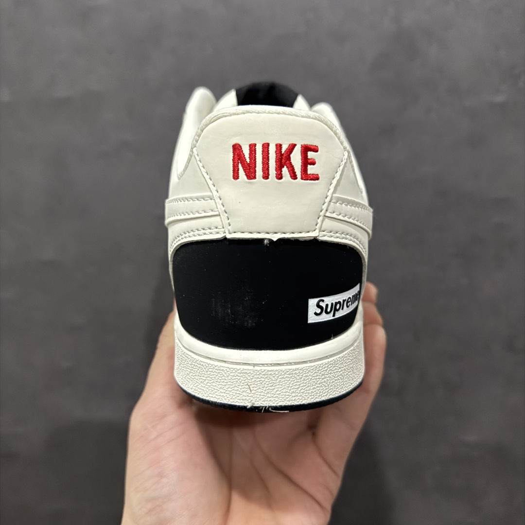 图片[4]-【定制版】Nike Court Vision Low Supreme联名n休闲运动板鞋 纯原版本n低帮百搭透气休闲运动板鞋，经典耐用的设计，兼顾舒适脚感和出众风范，演绎匠心之作。结构性的支撑贴合感结合复古篮球设计，塑就场外全明星风范官方货号: FD5188 127 尺码：36 36.5 37.5 38 38.5 39 40 40.5 41 42 42.5 43 44 44.5 45 编码：CC2602805-莆田鞋批发中心