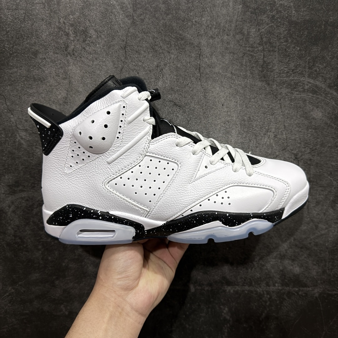 【原厂版本】 Air Jordan 6 Retro“Reverse Oreo”6代反转奥利奥白黑nn原楦原纸板 正品既视感十足‼️n采购原厂皮料 到手可放心比对原鞋上脚百分百充当正品驾驭 真正原装公司级完美鞋型 一切细节实拍所见所得！纸板中底、钢印 完美版型 一应俱全外贸专供 发国外寄售可稳妥充正操作Size：40 40.5 41 42 42.5 43 44 44.5 45 46 47.5 编码：X10420450-莆田鞋批发中心