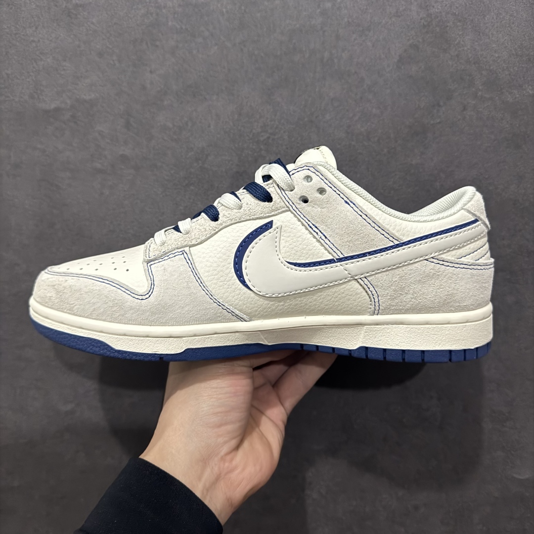 图片[2]-【定制版】Nk SB Dunk Low 北面联名 猪八白蓝勾 周年高端定制 低帮休闲板鞋 DM6868-023rn#定制鞋盒 大厂纯原品质出货 超高清洁度 皮料切割干净无任何毛边 细节完美 r 尺码：36 36.5 37.5 38 38.5 39 40 40.5 41 42 42.5 43 44 44.5 45 编码：HXS340360-莆田鞋批发中心