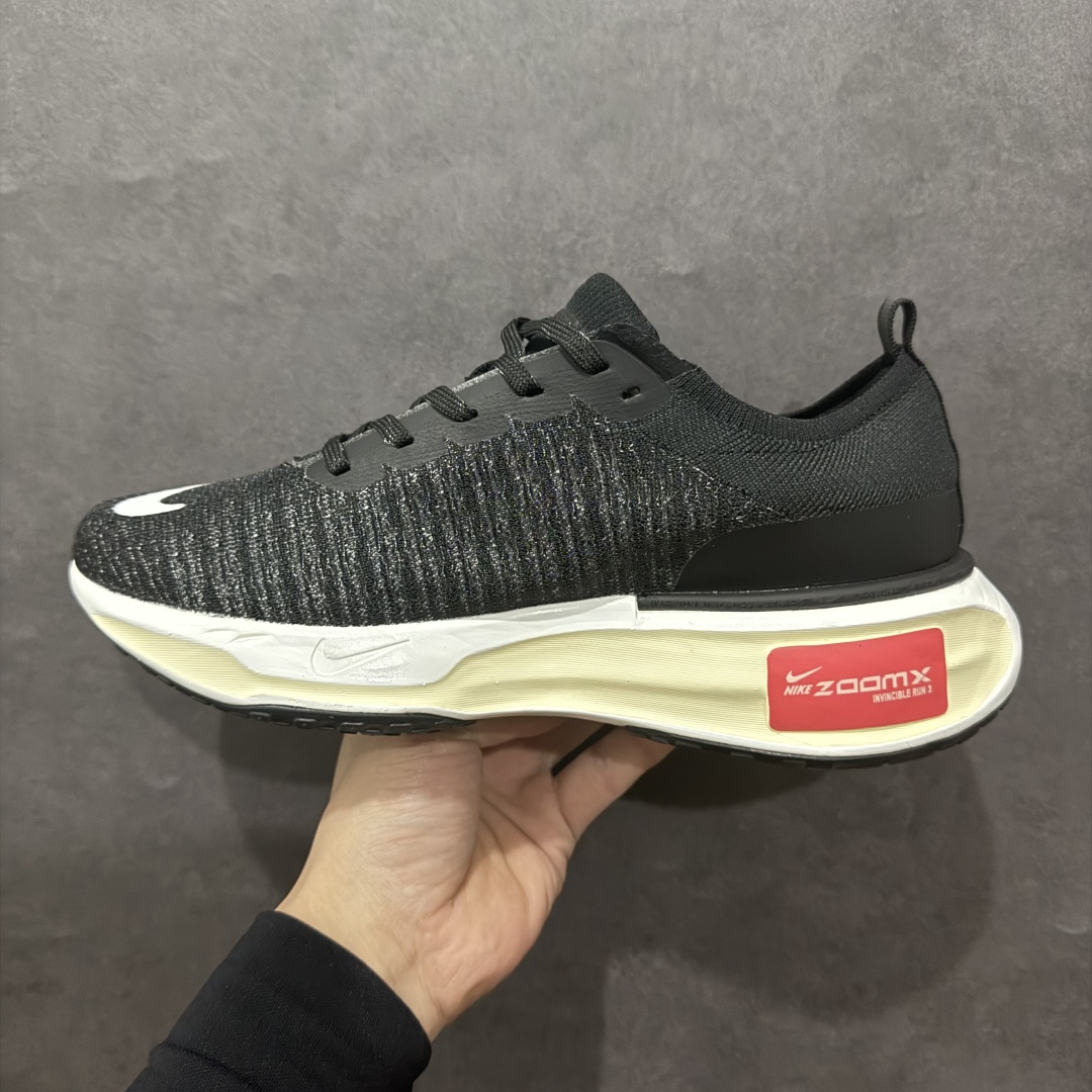 图片[2]-【公司级】Nike Zoomx Invincible Run FK 3休闲运动慢跑鞋n采用外露式Flyknit飞织面料鞋面材质 搭载ZoomX轻盈泡棉缓震科技中底 货号:DR2615-001 尺码:36 36.5 37.5 38 38.5 39 40 40.5 41 42 42.5 43 44 45 编码：LDS210230-莆田鞋批发中心