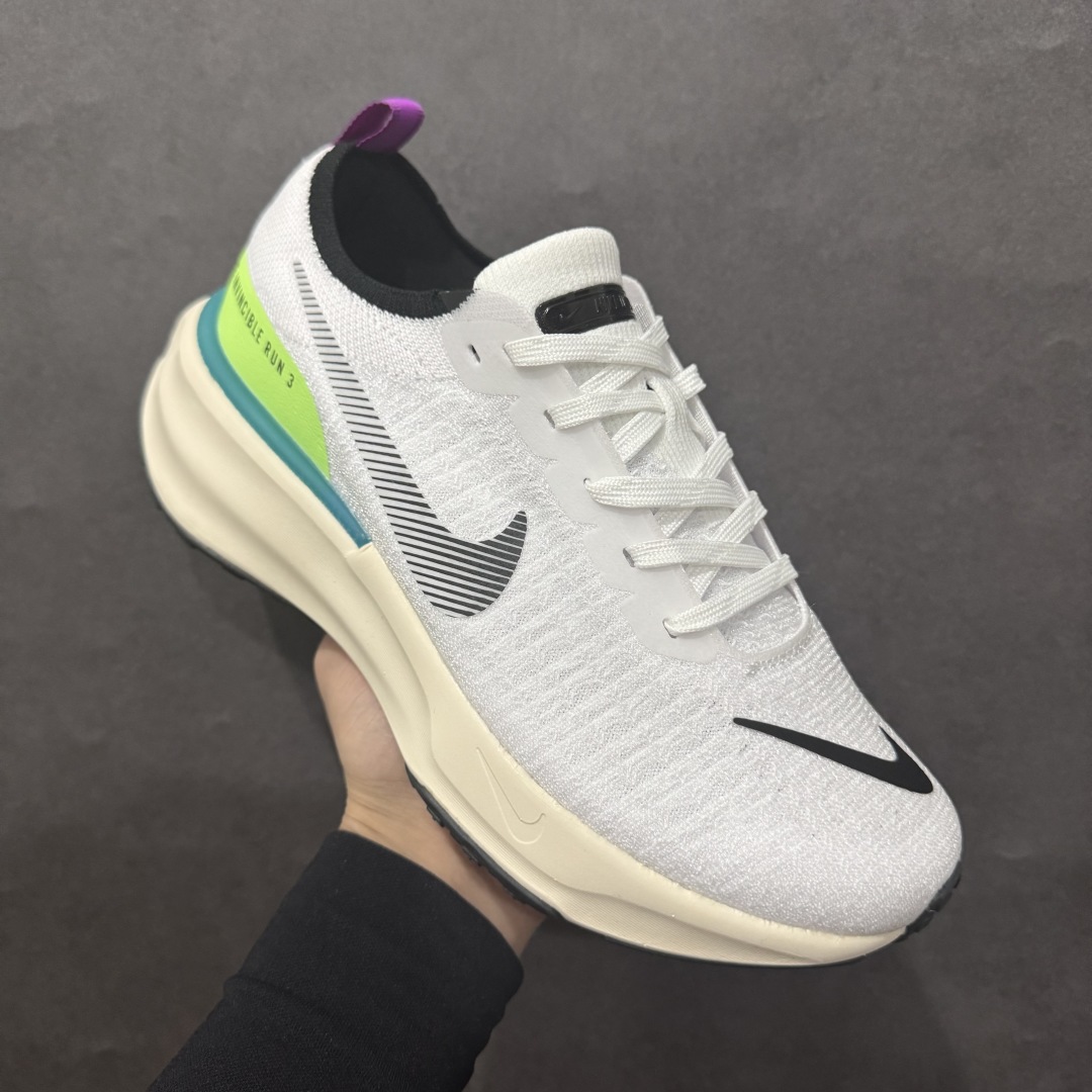 图片[3]-【公司级】Nike Zoomx Invincible Run FK 3休闲运动慢跑鞋n采用外露式Flyknit飞织面料鞋面材质 搭载ZoomX轻盈泡棉缓震科技中底 货号:FJ1046-100 尺码:36 36.5 37.5 38 38.5 39 40 40.5 41 42 42.5 43 44 45 编码：LDS210230-莆田鞋批发中心