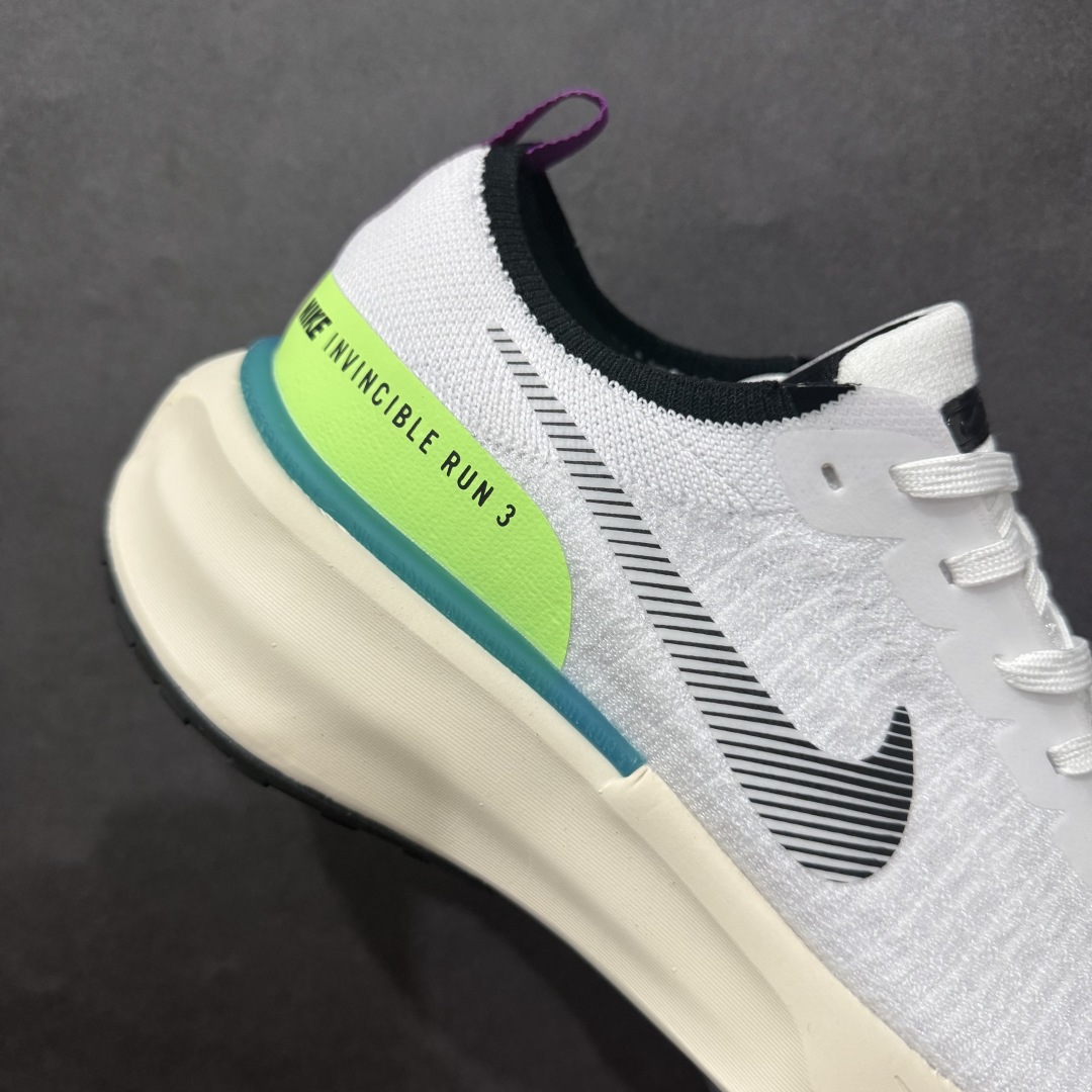 图片[6]-【公司级】Nike Zoomx Invincible Run FK 3休闲运动慢跑鞋n采用外露式Flyknit飞织面料鞋面材质 搭载ZoomX轻盈泡棉缓震科技中底 货号:FJ1046-100 尺码:36 36.5 37.5 38 38.5 39 40 40.5 41 42 42.5 43 44 45 编码：LDS210230-莆田鞋批发中心