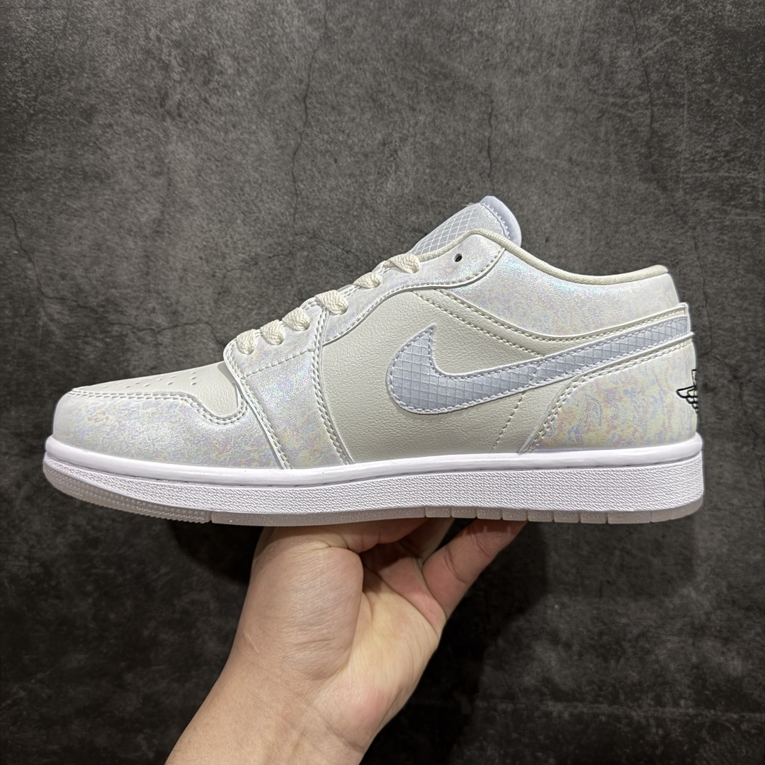 图片[2]-【K版】Nike Air Jordan 1 Low OG\”Year of the Snake\”AJ1乔丹一代低帮经典复古文化休闲运动篮球鞋“浅灰白淡绿蛇年” 货号：HF4080-001n鞋码：36 36.5 37.5 38 38.5 39 40 40.5 41 42 42.5 43 44 44.5 45 46 编码：LDS230250-莆田鞋批发中心