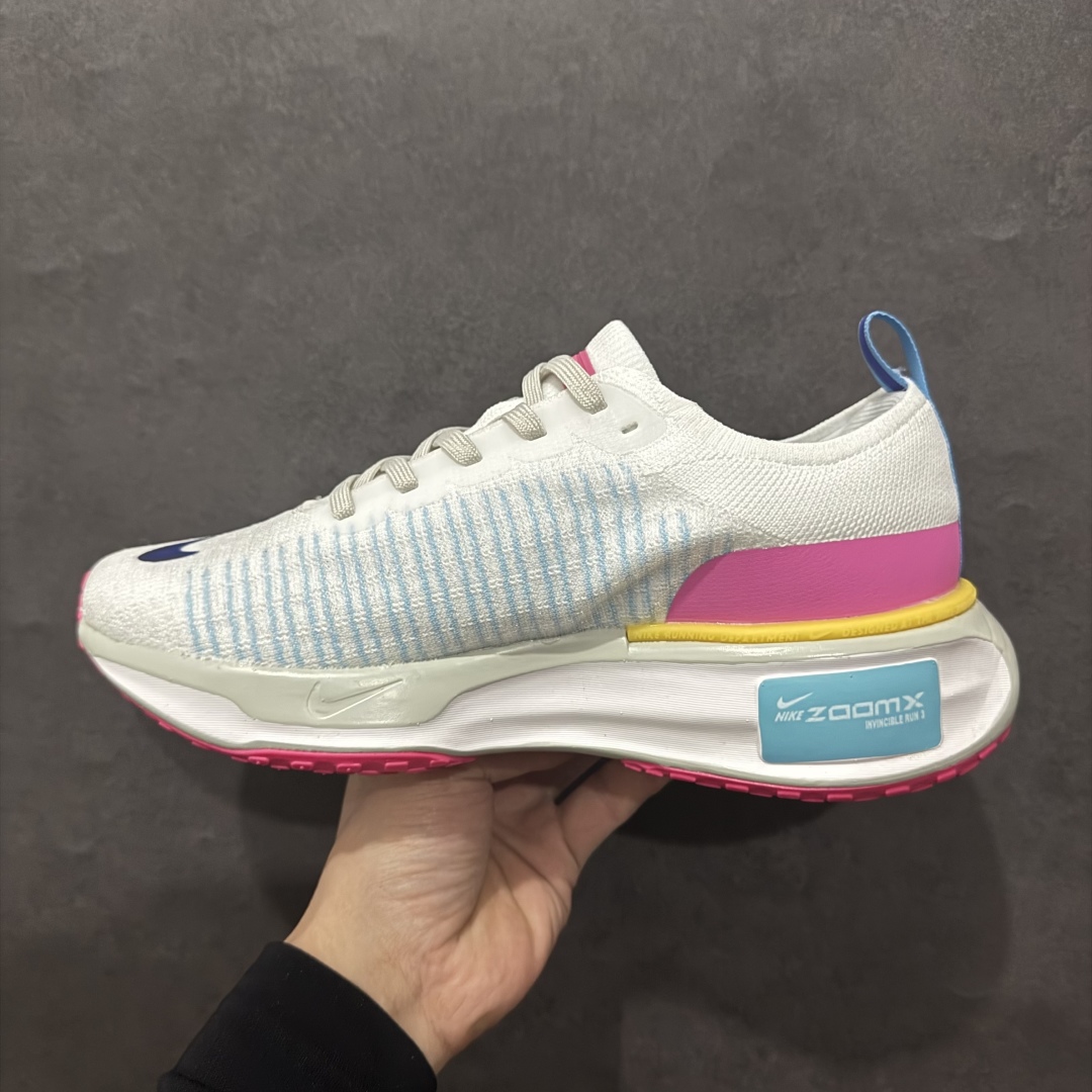 图片[2]-【公司级】Nike Zoomx Invincible Run FK 3休闲运动慢跑鞋n采用外露式Flyknit飞织面料鞋面材质 搭载ZoomX轻盈泡棉缓震科技中底 货号:DR2615-105 尺码:36 36.5 37.5 38 38.5 39 40 40.5 41 42 42.5 43 44 45 编码：LDS210230-莆田鞋批发中心