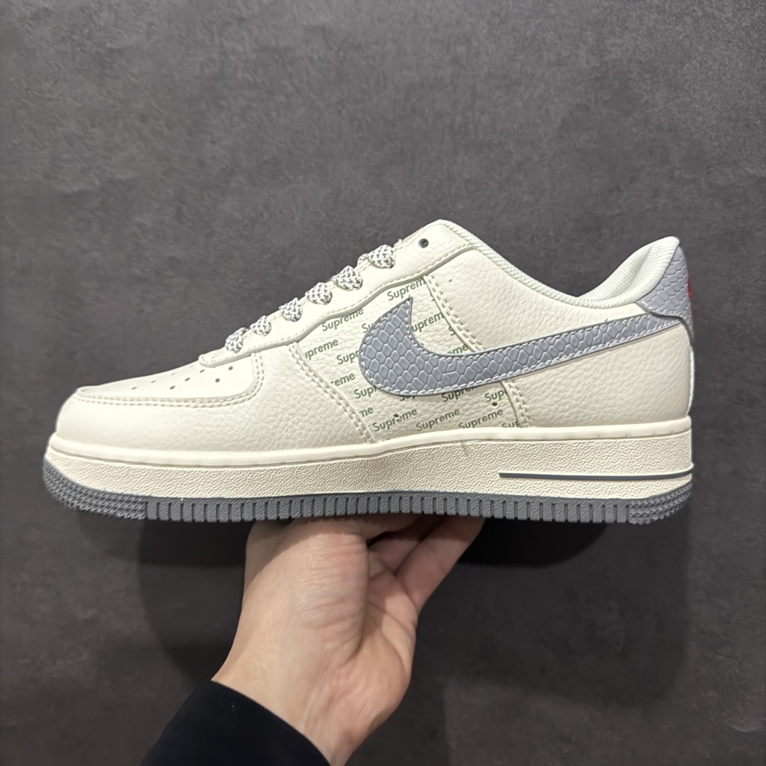 图片[2]-【定制版】Nk Air Force 1\’07 Low Sup联名蛇年限定 银蛇纹勾 空军一号低帮休闲板鞋 XS1958-503rn#原楦头原纸板 原装鞋盒 定制五金配件 内置全掌气垫 原厂鞋底 r 尺码：36 36.5 37.5 38 38.5 39 40 40.5 41 42 42.5 43 44 44.5 45  编码：HXS310320-莆田鞋批发中心