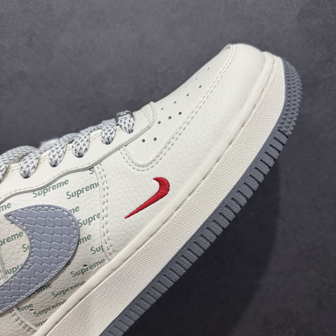 图片[5]-【定制版】Nk Air Force 1\’07 Low Sup联名蛇年限定 银蛇纹勾 空军一号低帮休闲板鞋 XS1958-503rn#原楦头原纸板 原装鞋盒 定制五金配件 内置全掌气垫 原厂鞋底 r 尺码：36 36.5 37.5 38 38.5 39 40 40.5 41 42 42.5 43 44 44.5 45  编码：HXS310320-莆田鞋批发中心